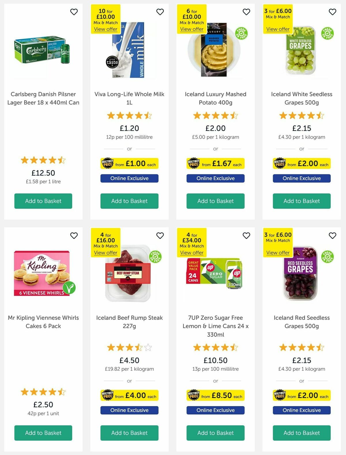 Iceland Offers from 26 September