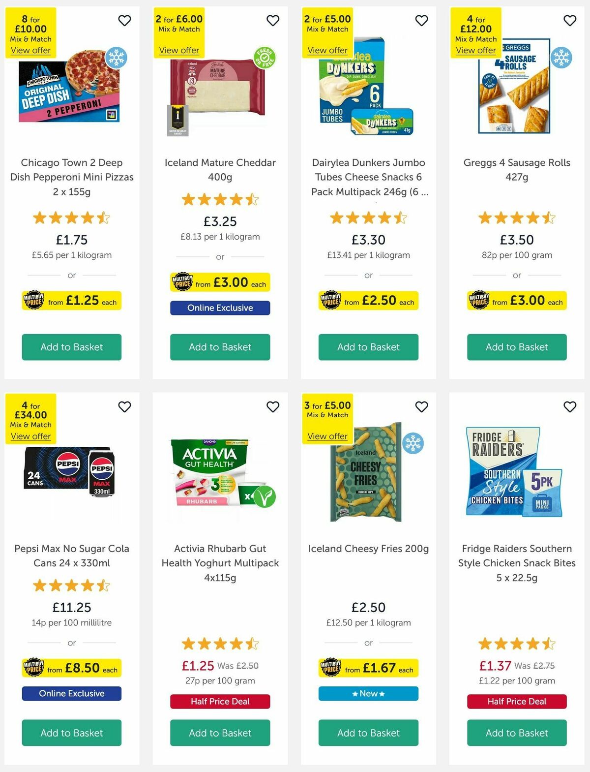 Iceland Offers from 26 September