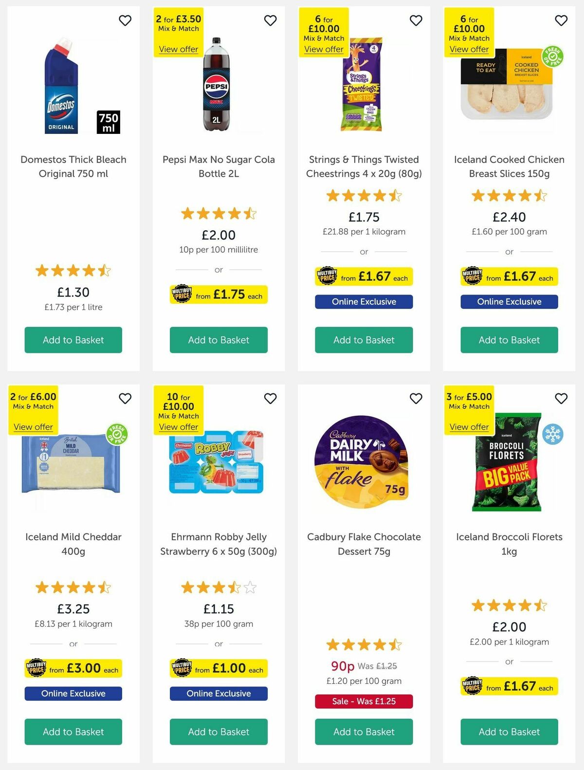 Iceland Offers from 26 September