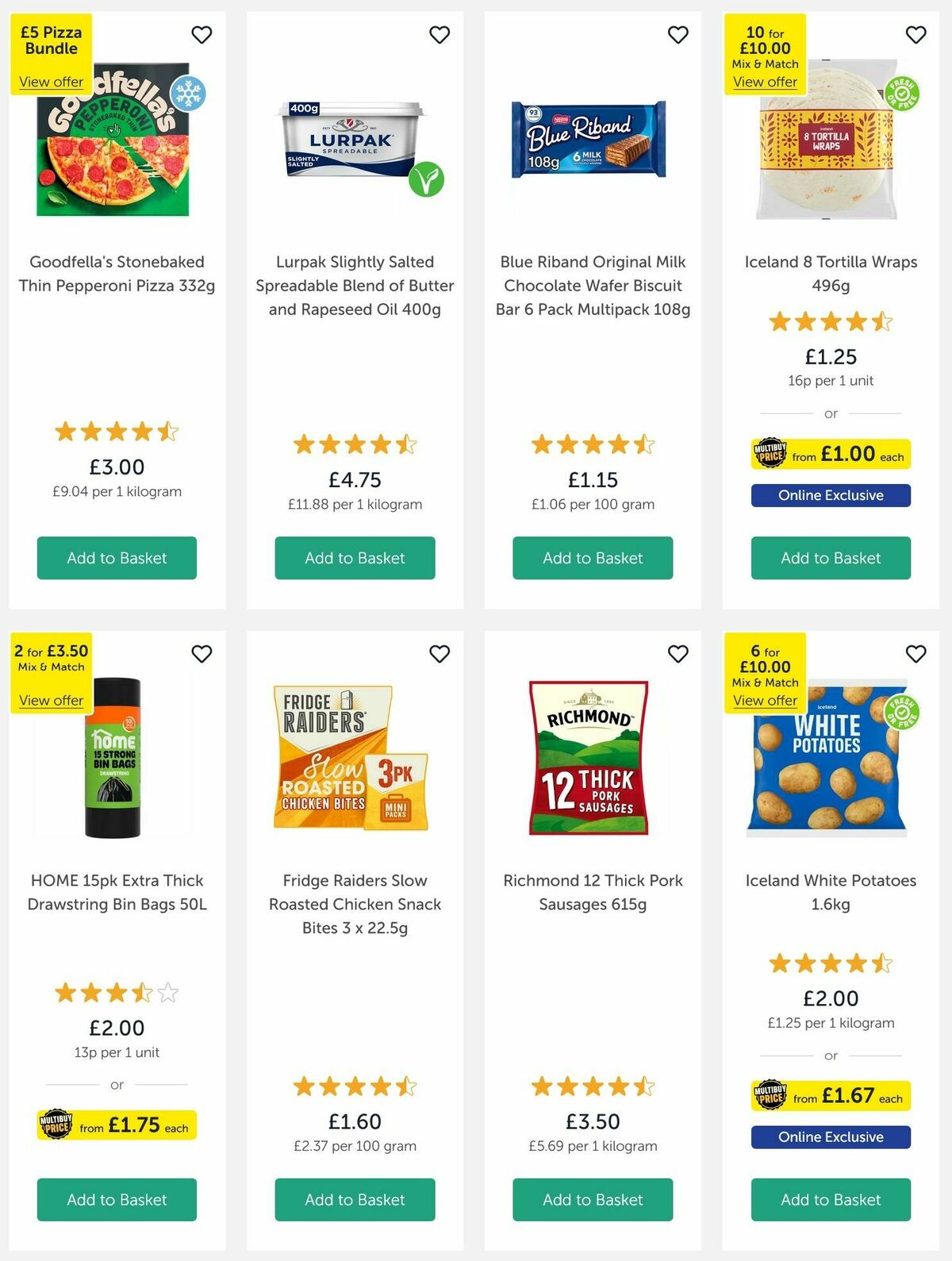 Iceland Offers from 26 September