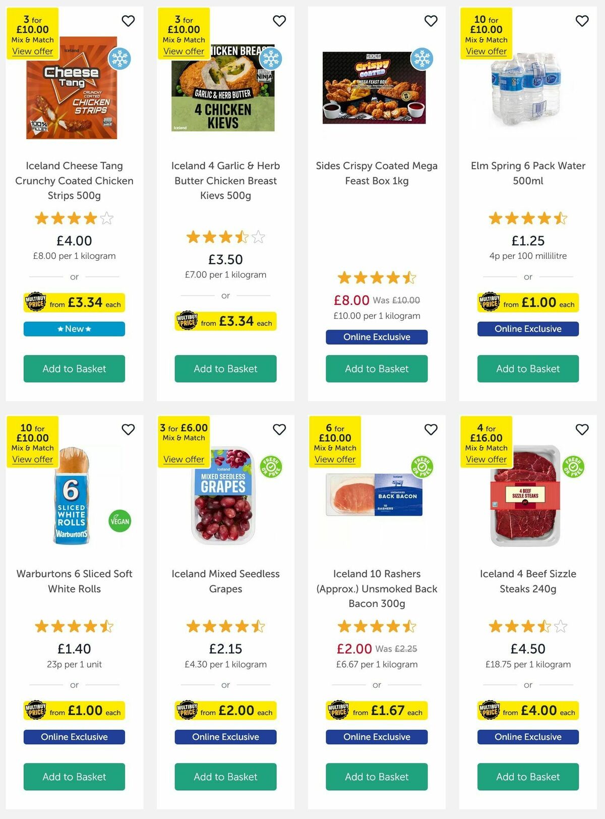 Iceland Offers from 26 September