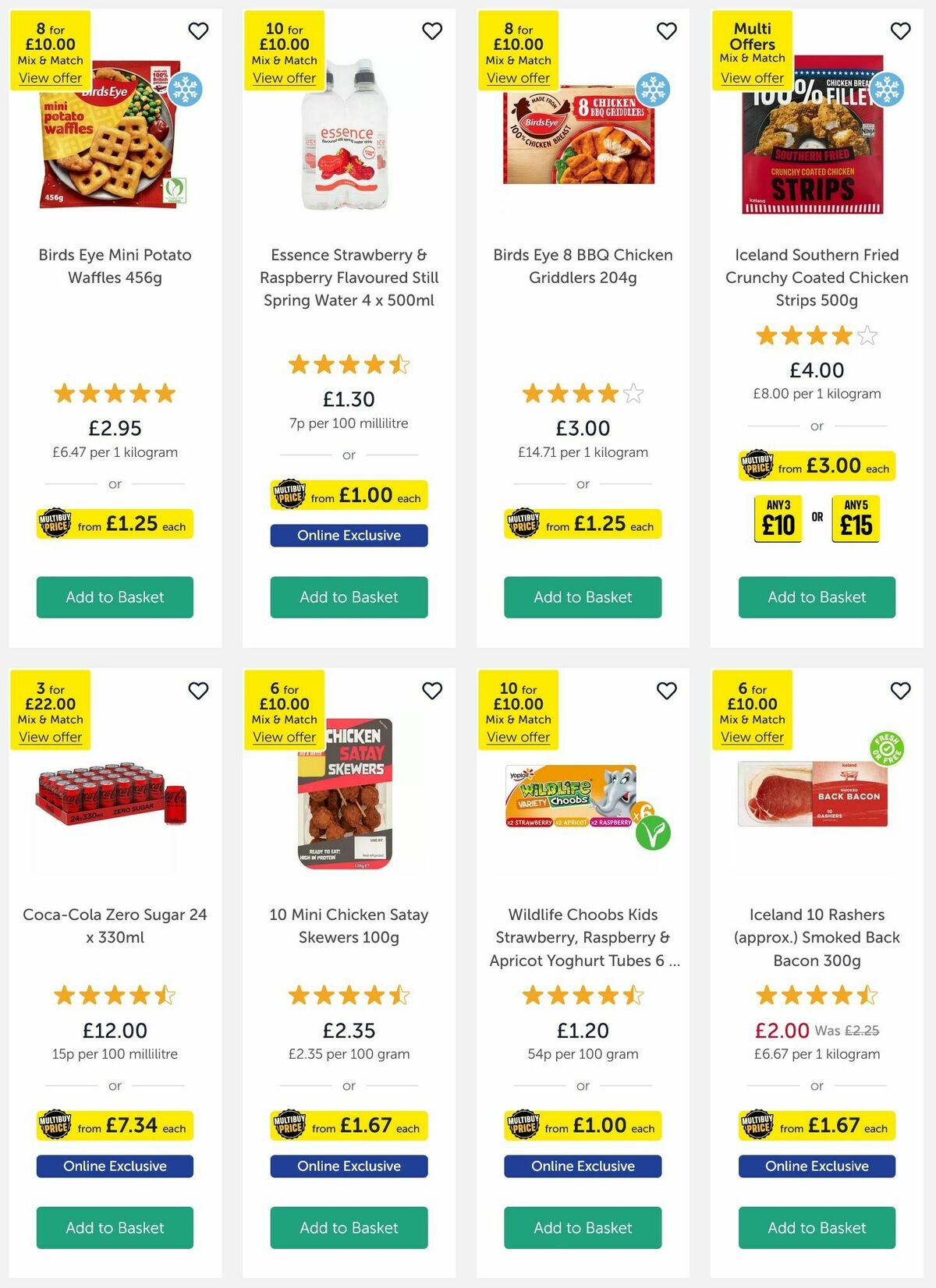 Iceland Offers from 26 September