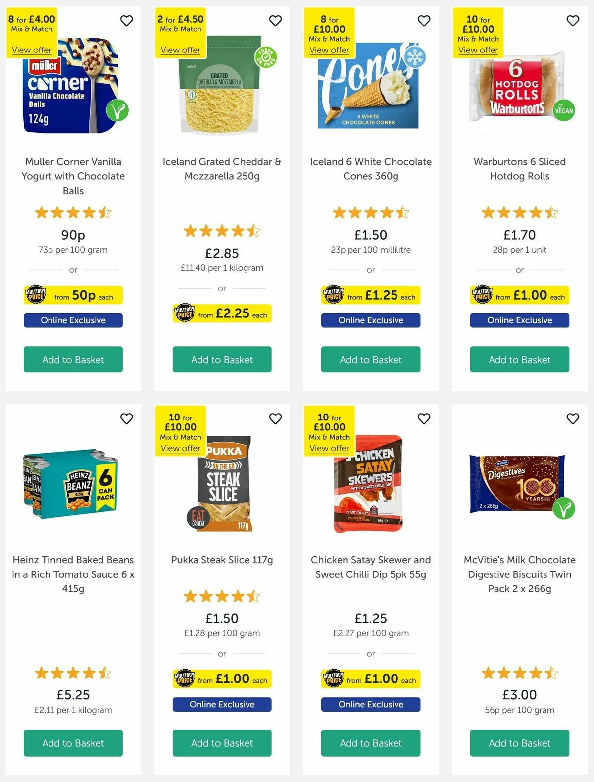 Iceland Offers from 10 October