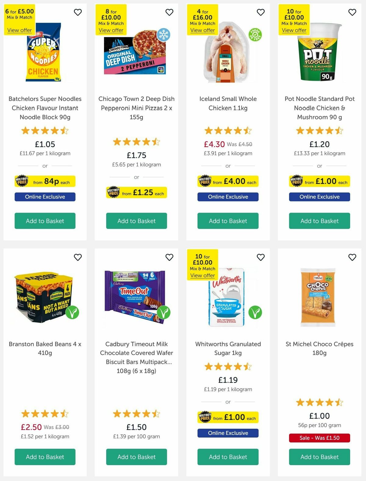 Iceland Offers from 10 October