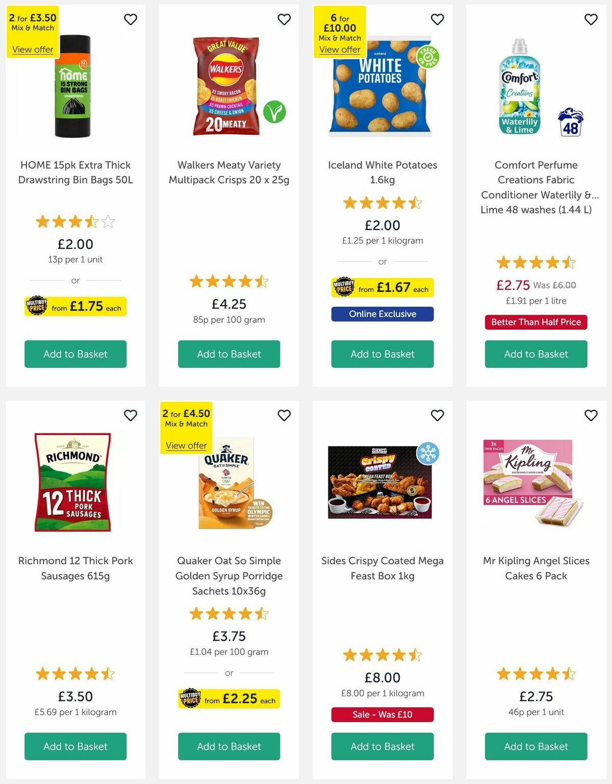 Iceland Offers from 10 October