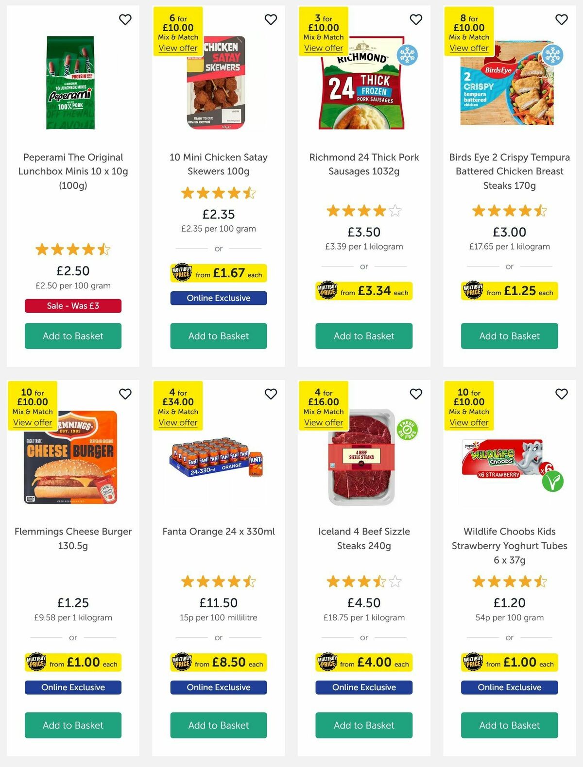 Iceland Offers from 10 October