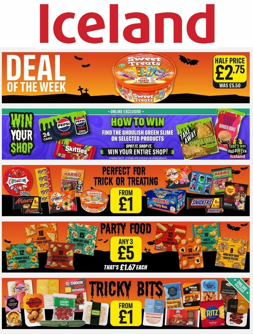 Iceland Offers from 23 October