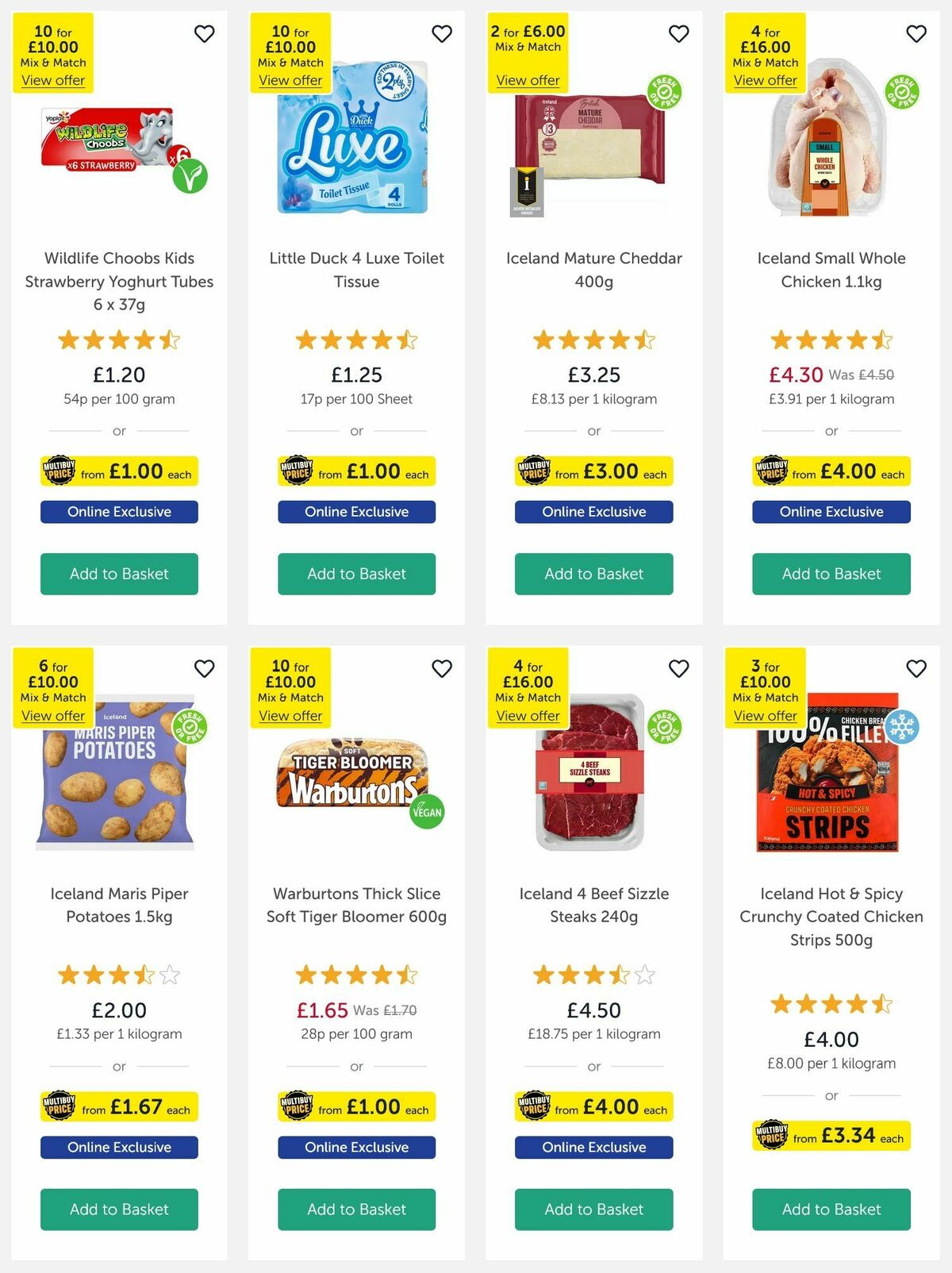 Iceland Offers from 23 October