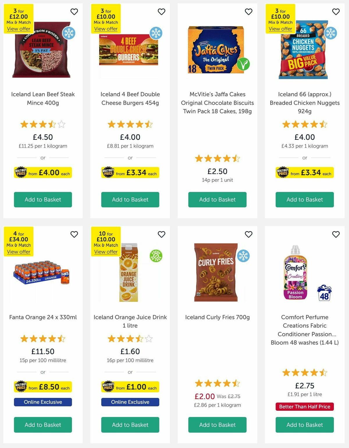 Iceland Offers from 23 October