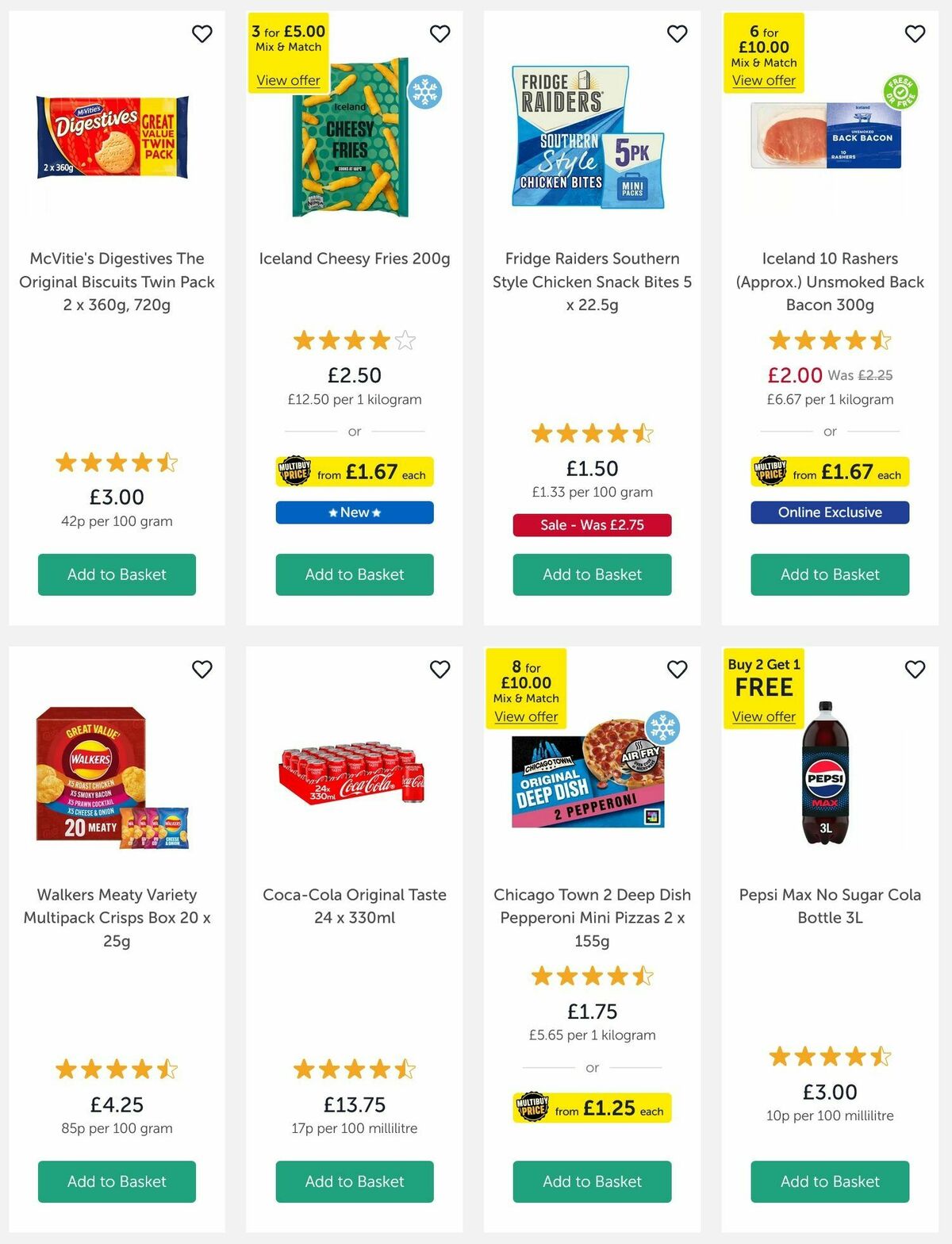 Iceland Offers from 23 October