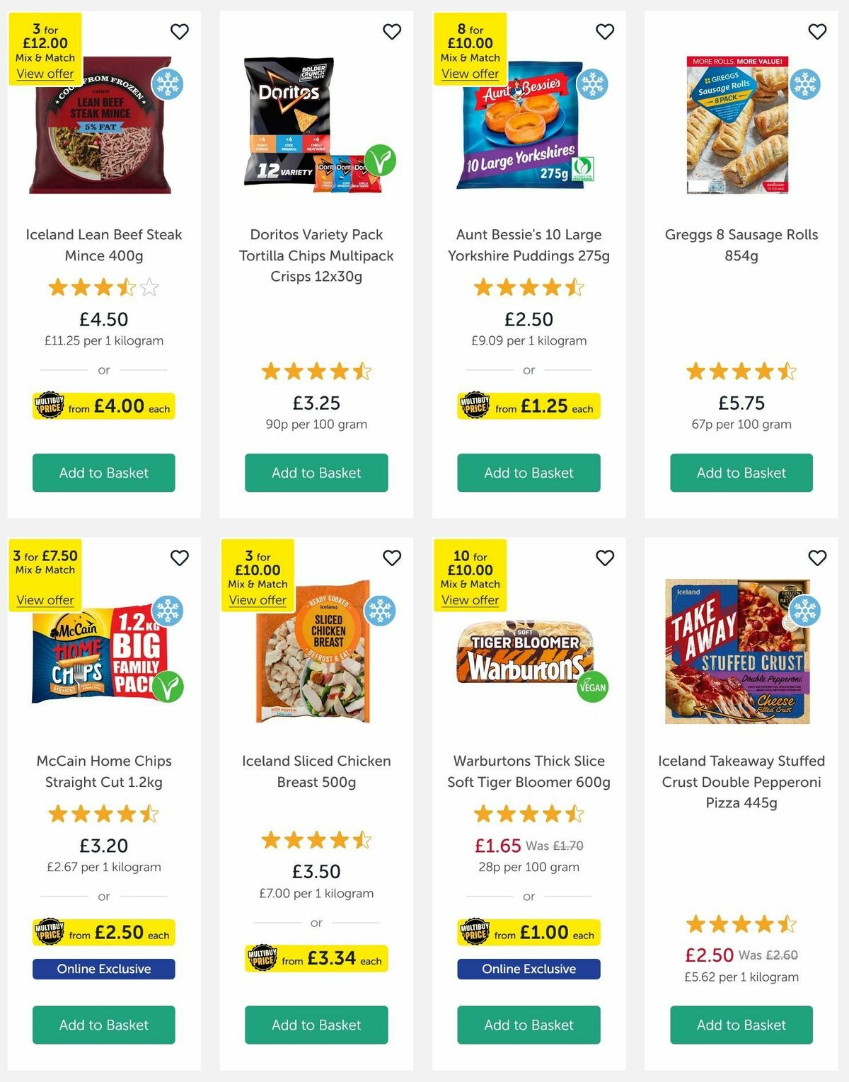 Iceland Offers from 1 November