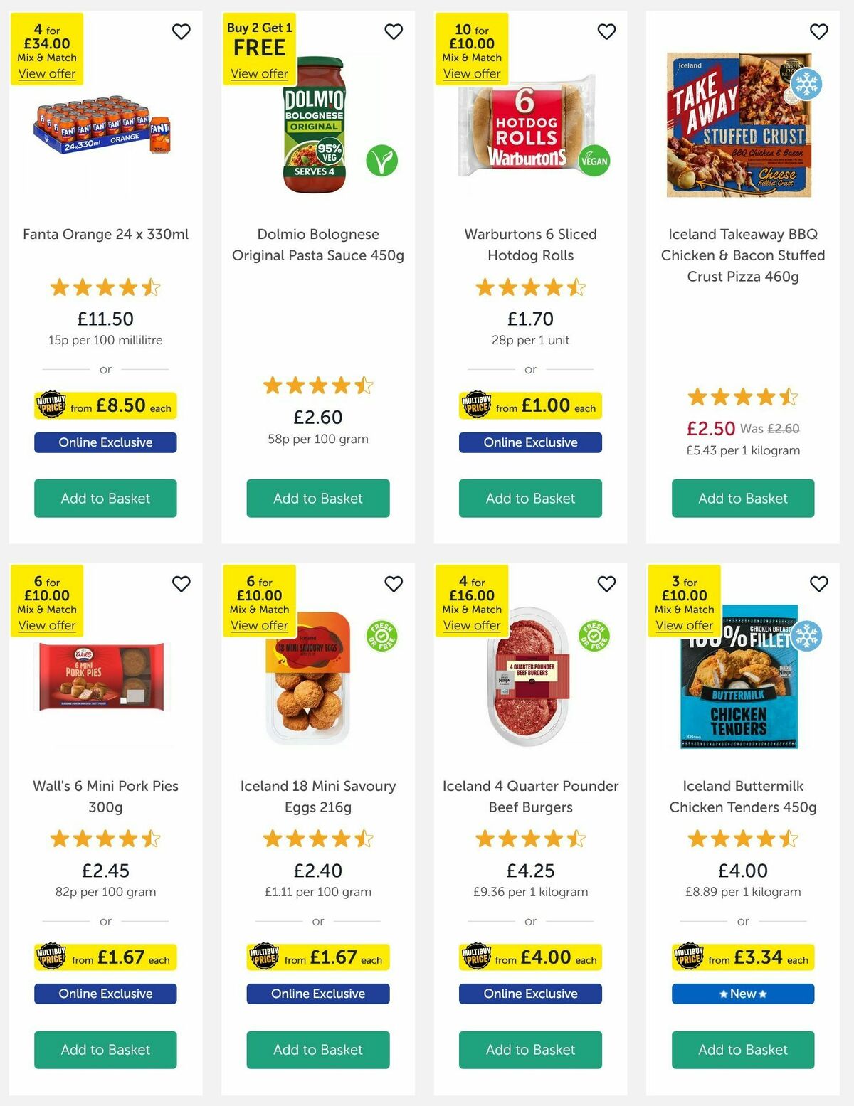 Iceland Offers from 1 November