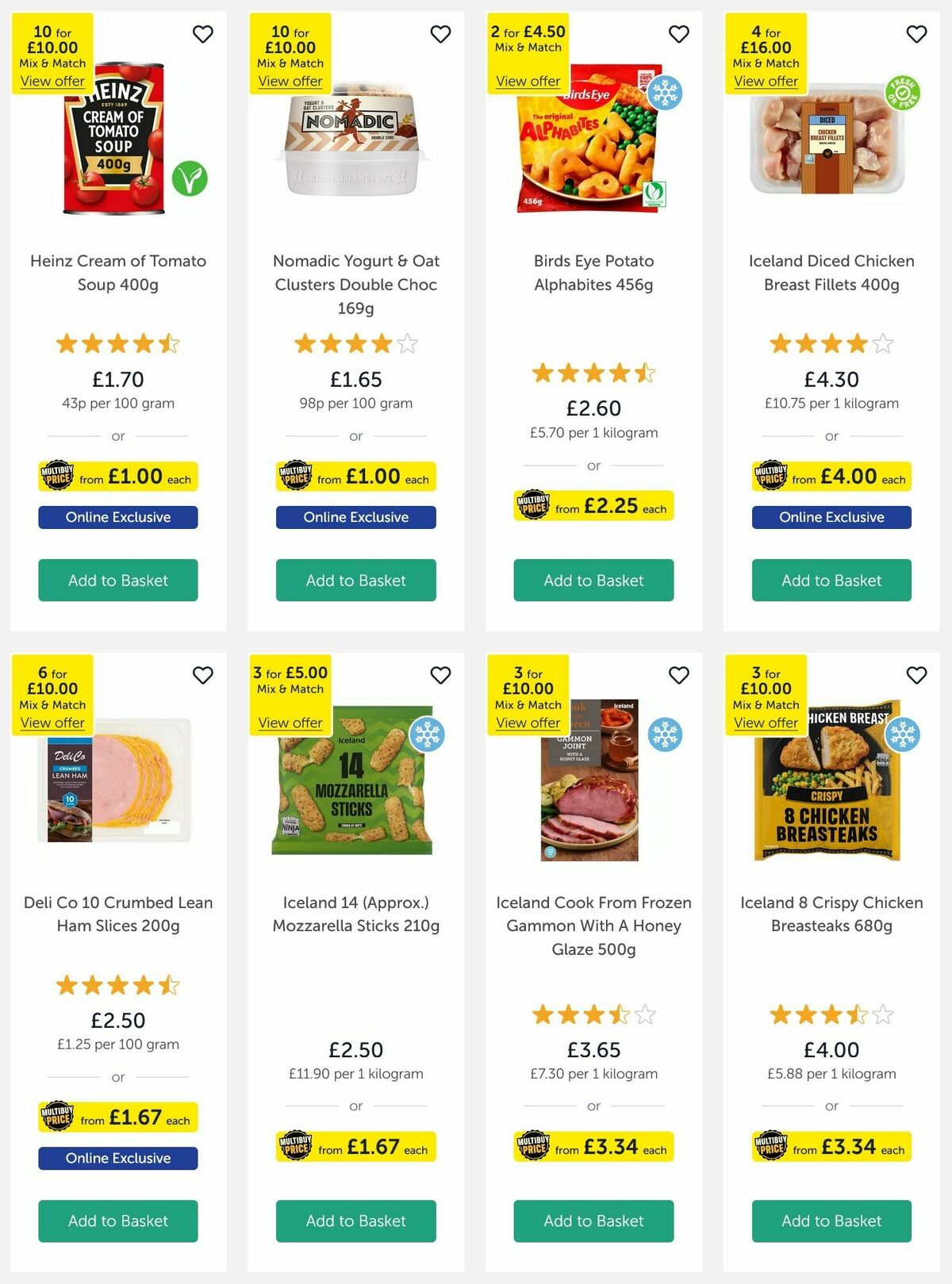 Iceland Offers from 1 November