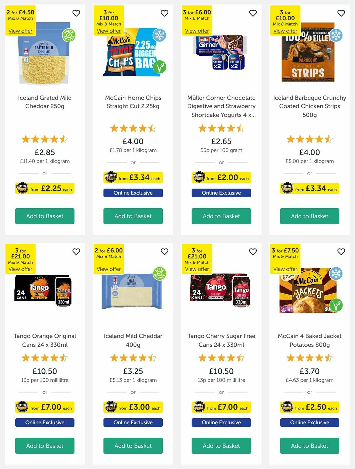 Iceland Offers from 1 November