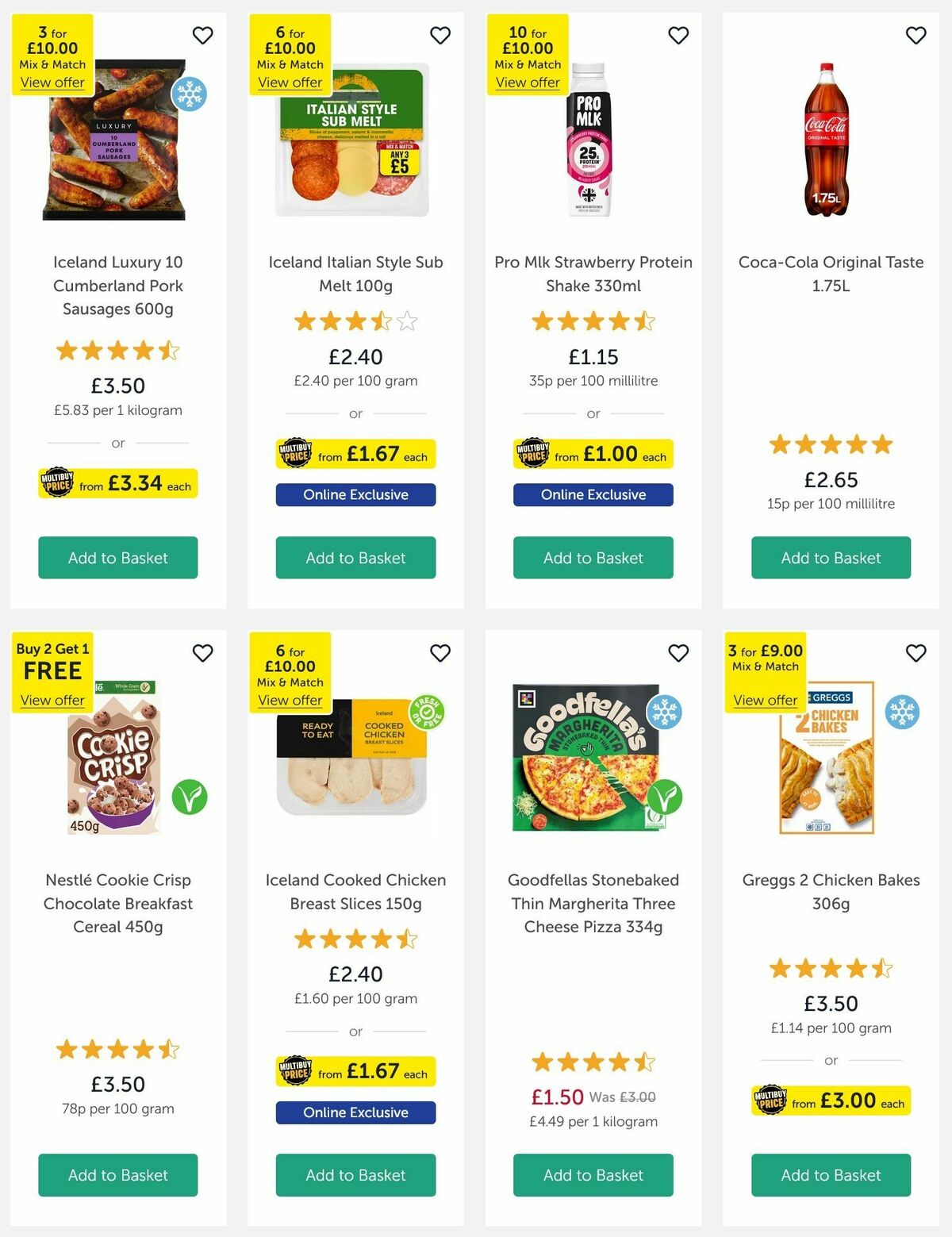 Iceland Offers from 1 November