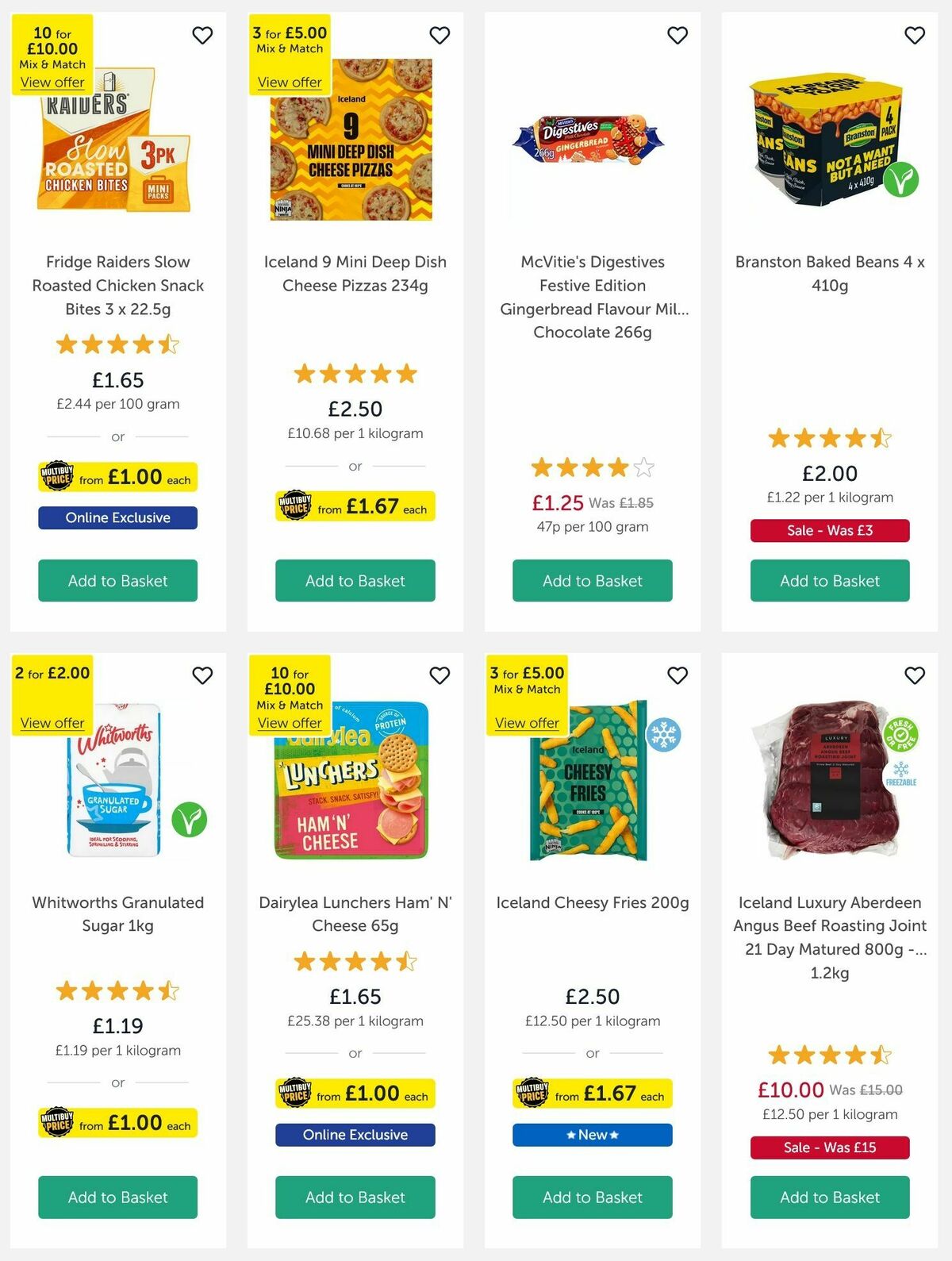 Iceland Offers from 1 November