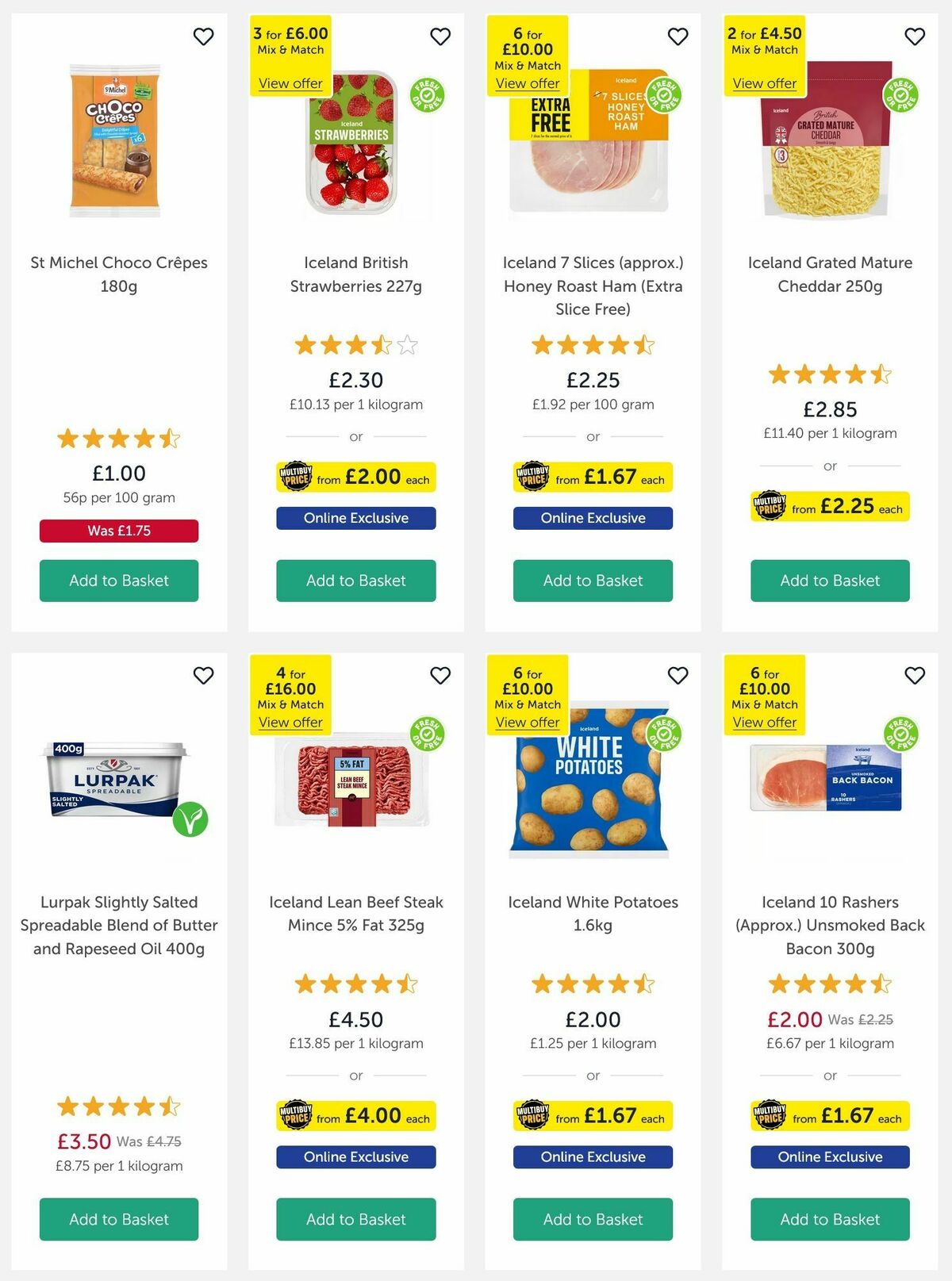 Iceland Offers from 1 November