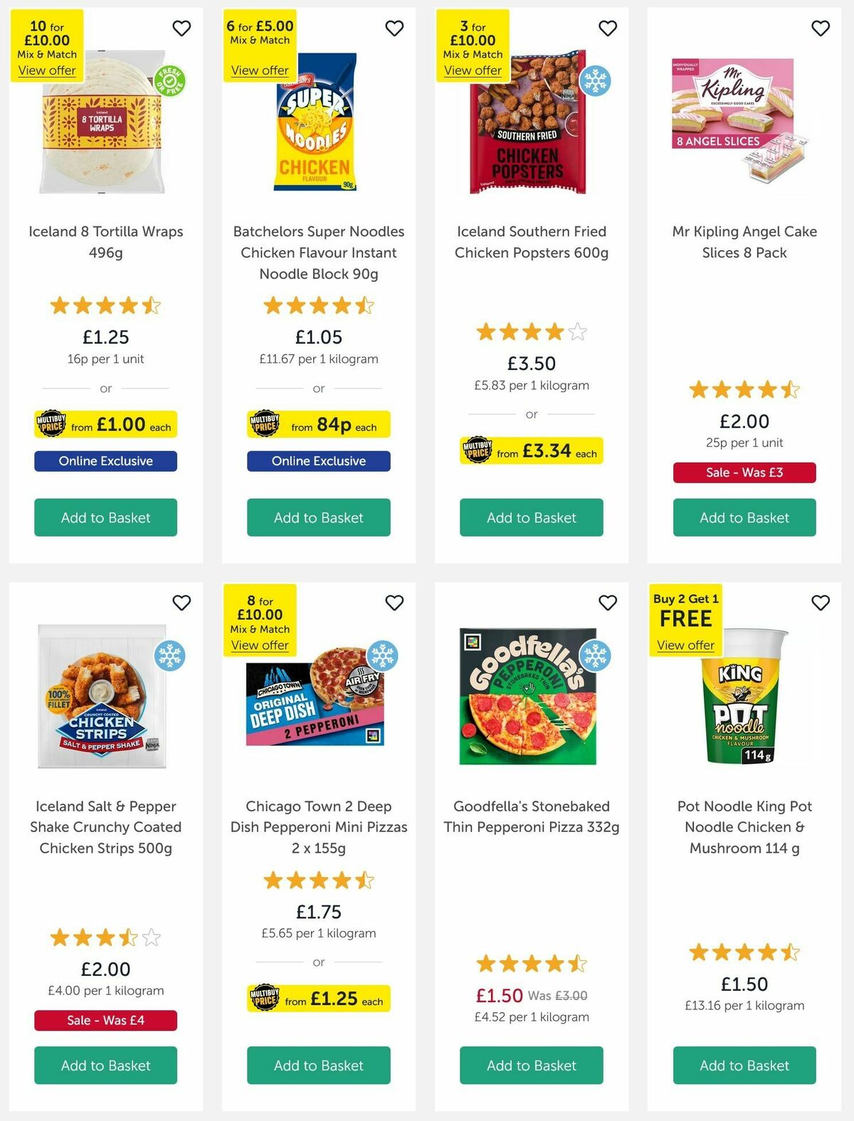 Iceland Offers from 1 November