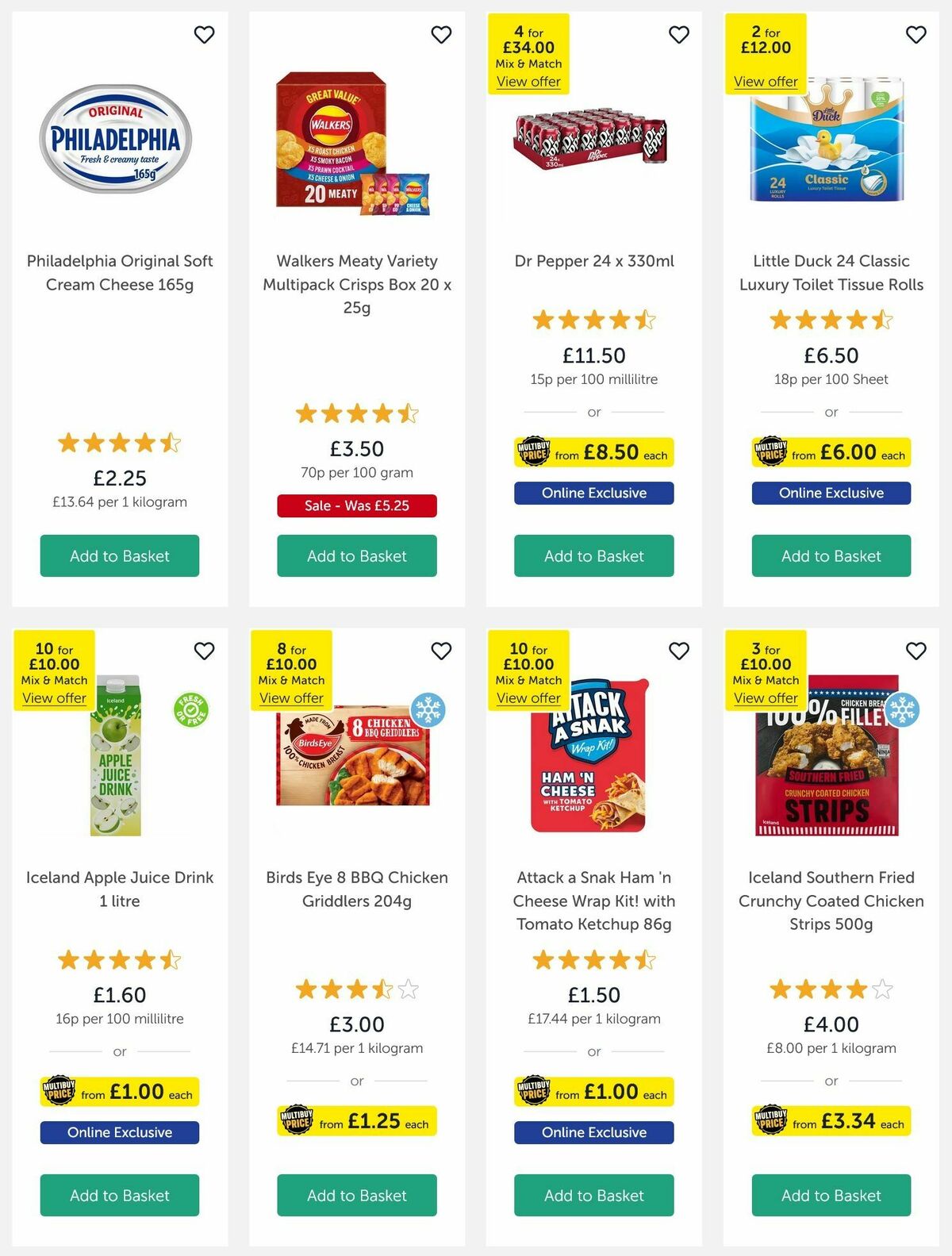 Iceland Offers from 1 November