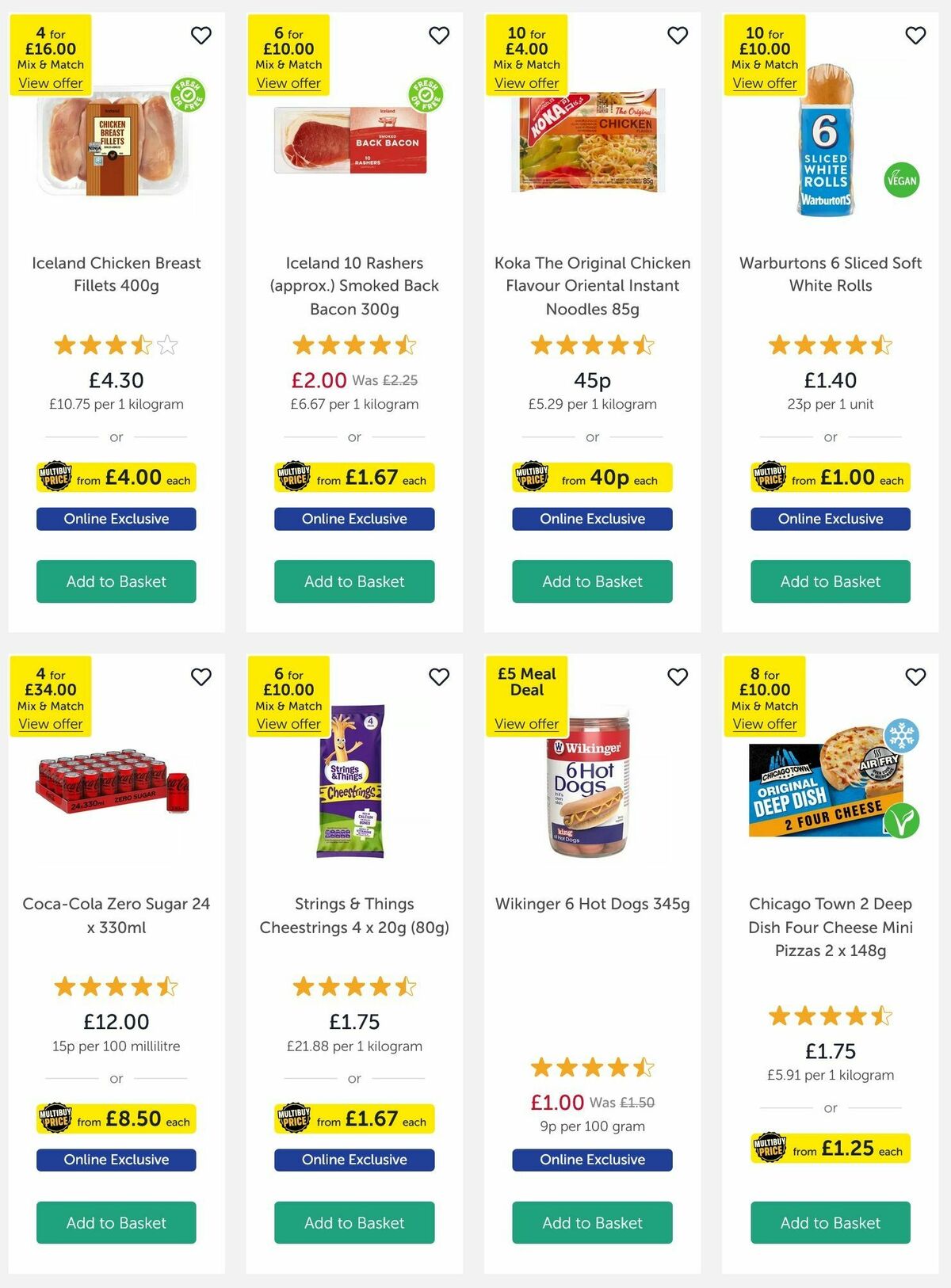 Iceland Offers from 1 November