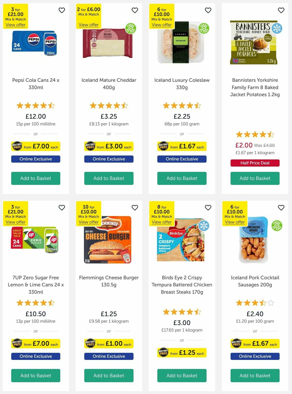 Iceland Offers from 1 November