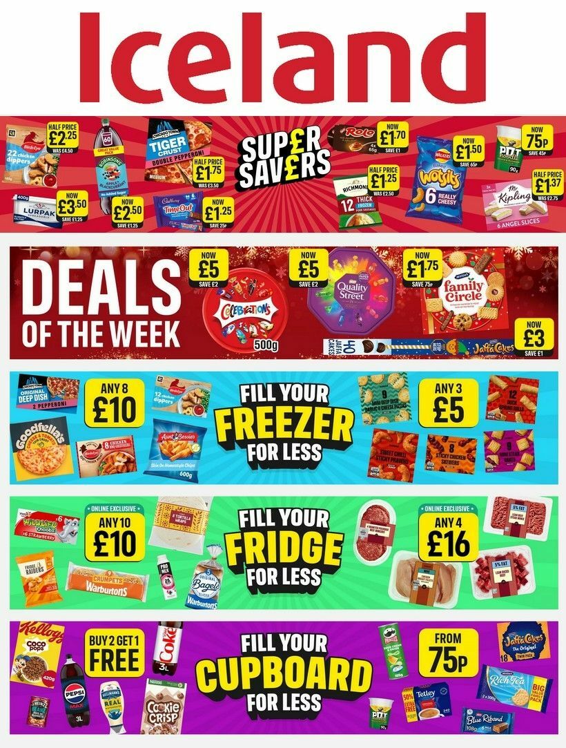 Iceland Offers from 14 November