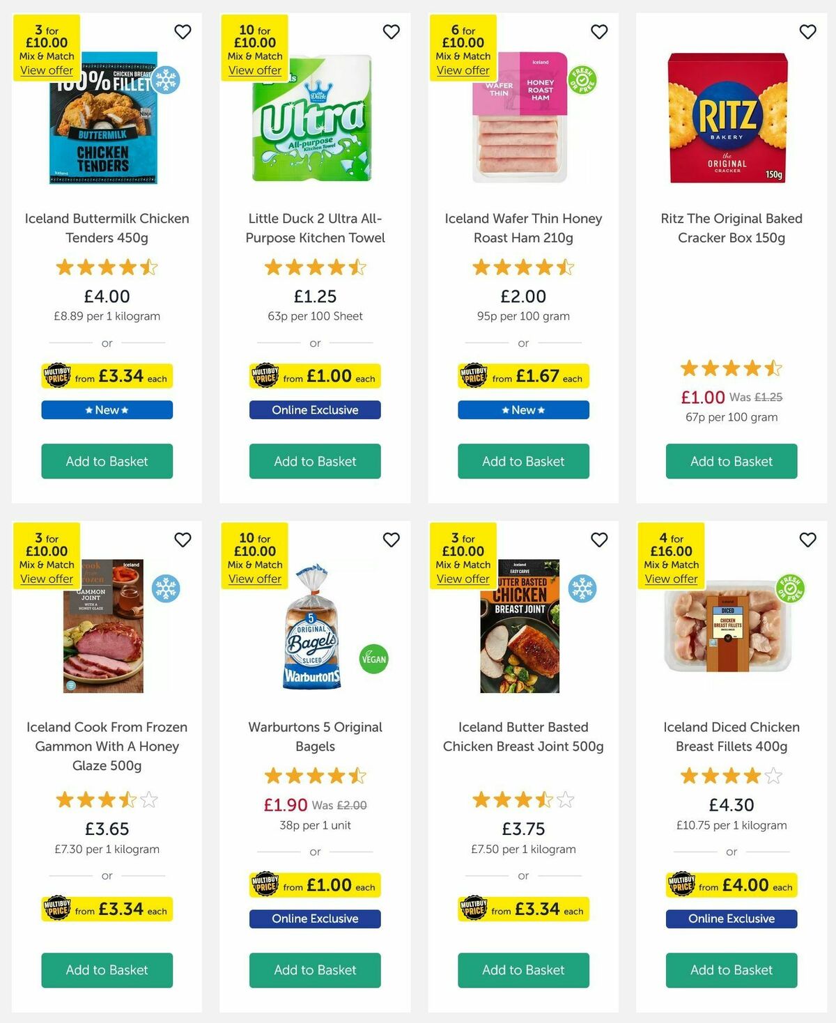 Iceland Offers from 14 November