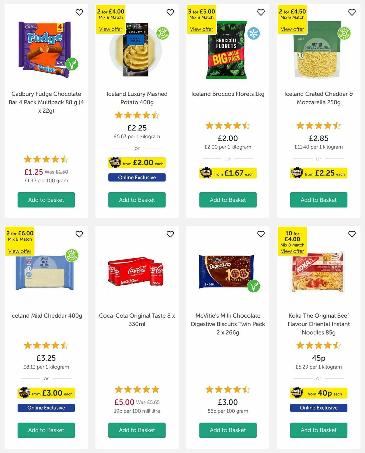 Iceland Offers from 14 November