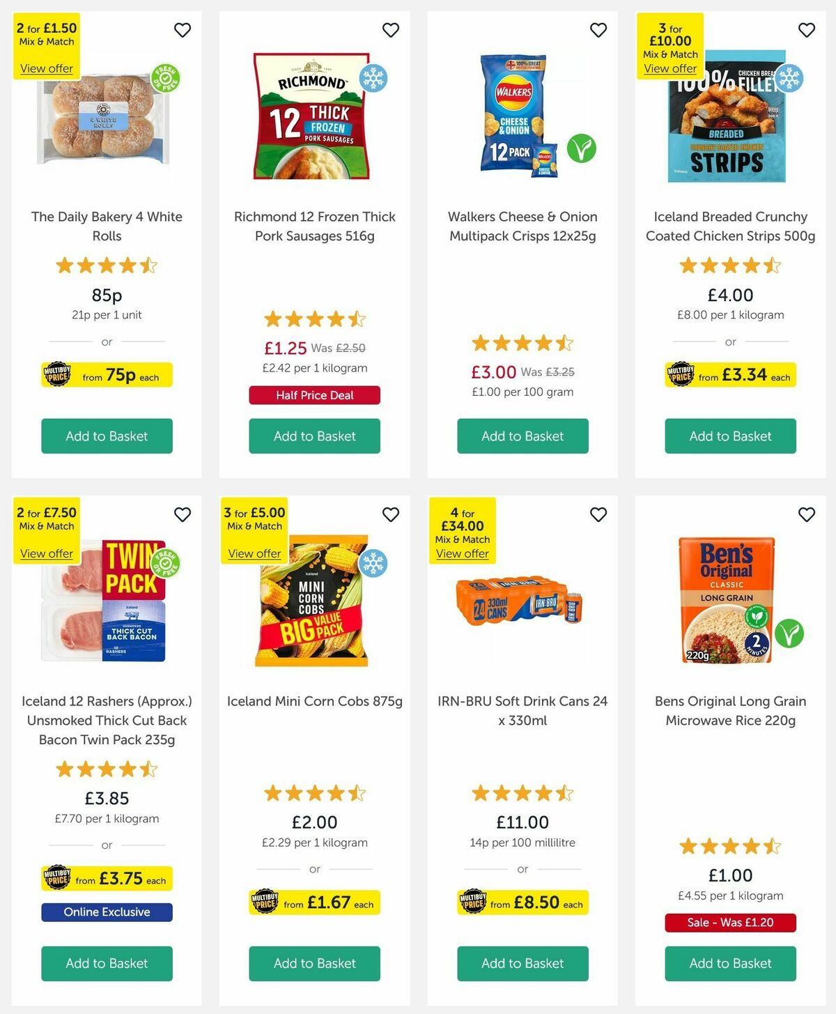 Iceland Offers from 14 November