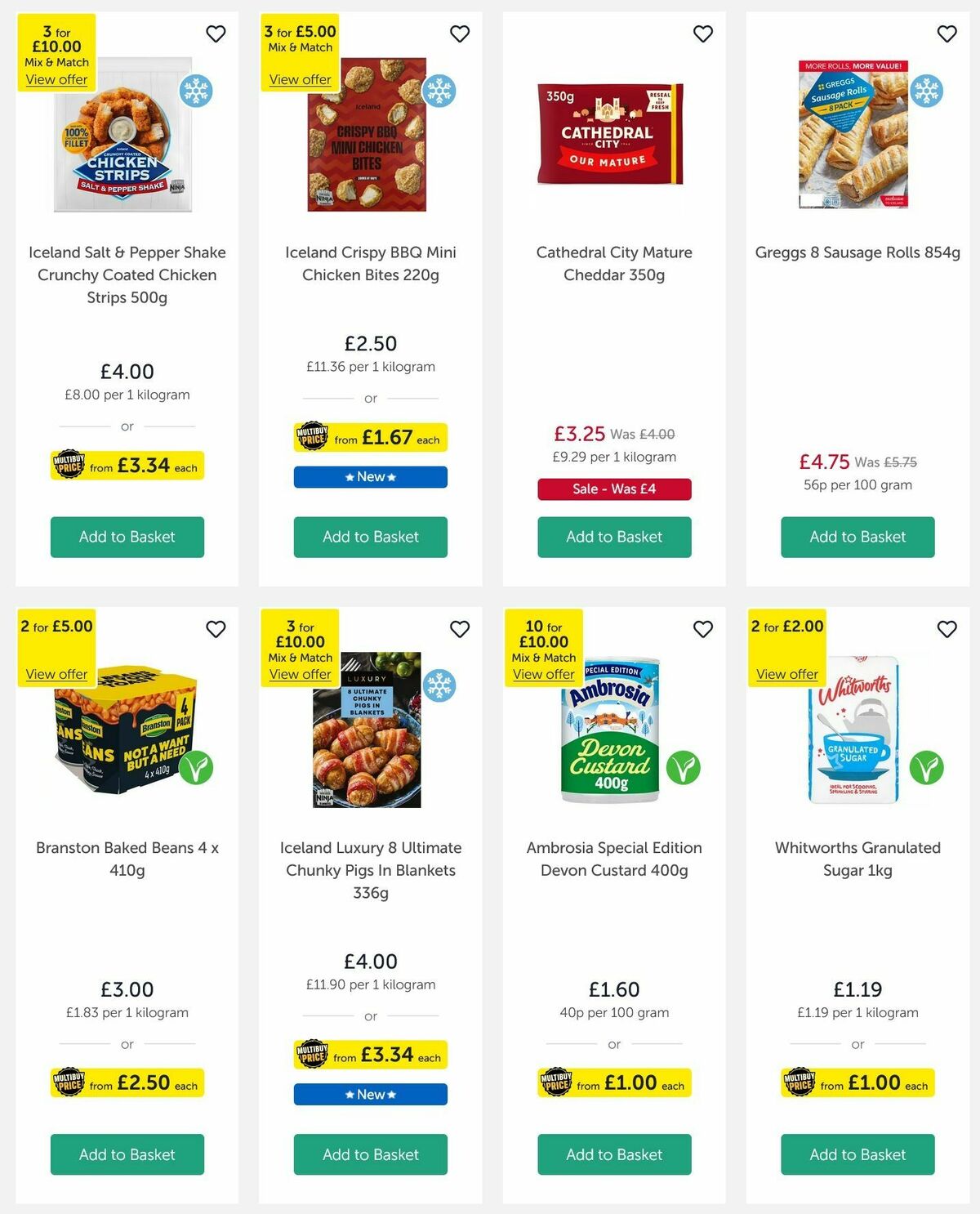 Iceland Offers from 14 November