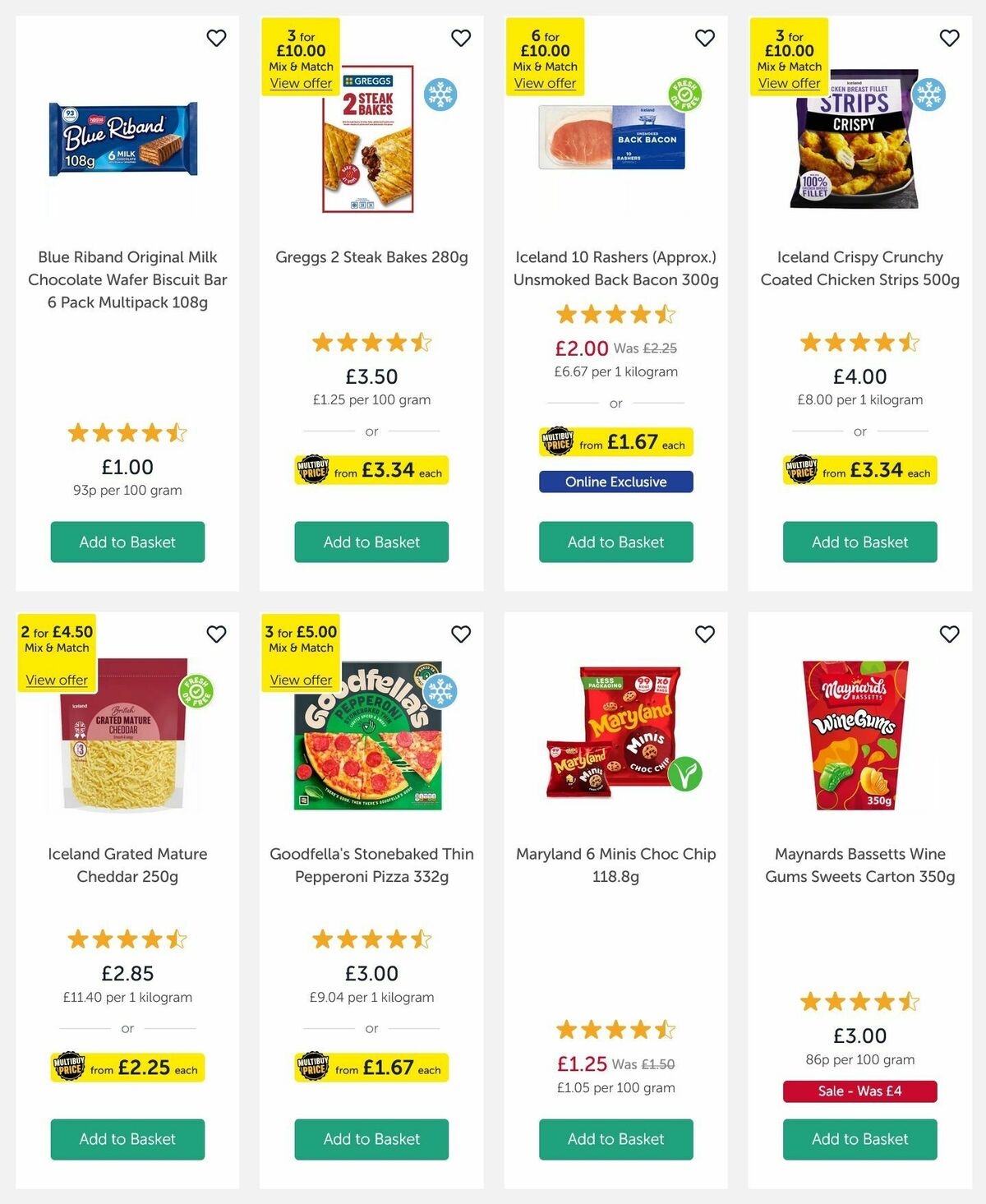 Iceland Offers from 14 November