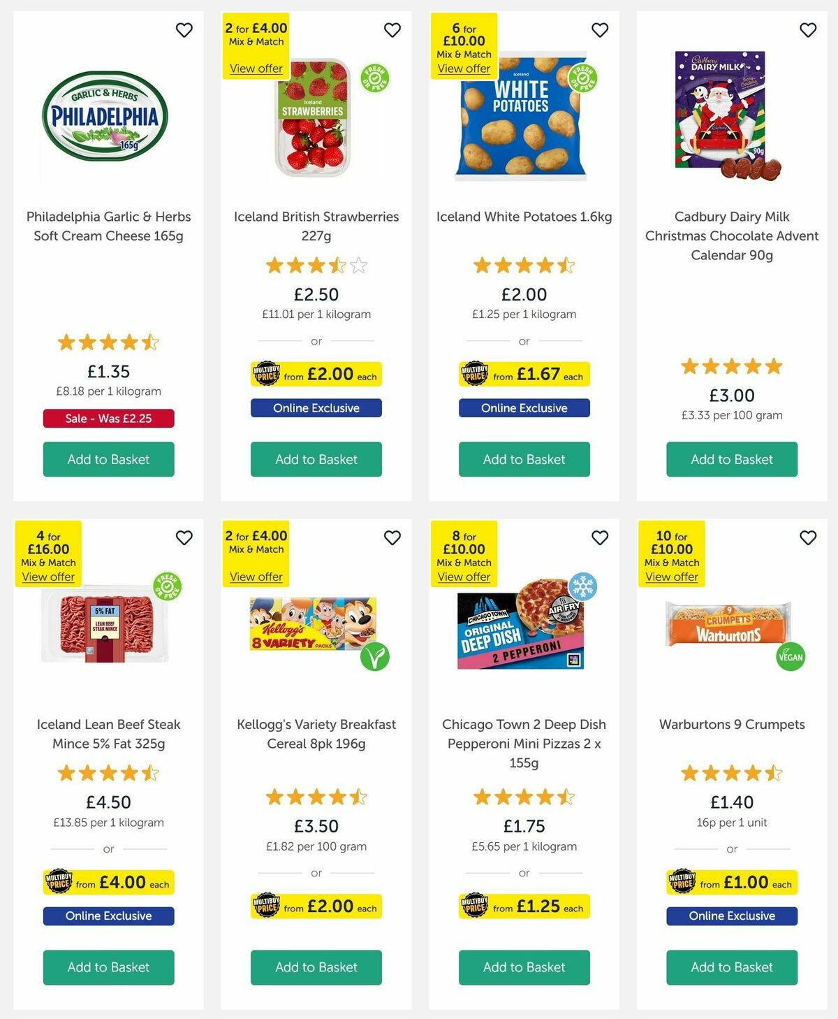 Iceland Offers from 14 November