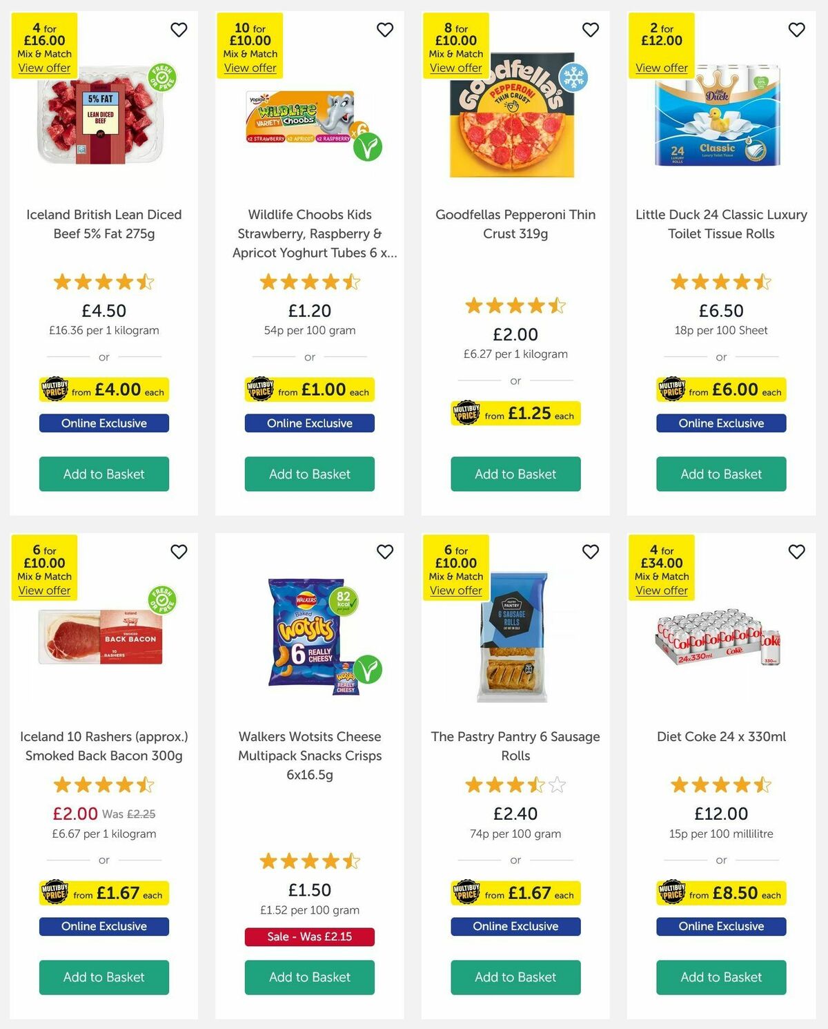 Iceland Offers from 14 November