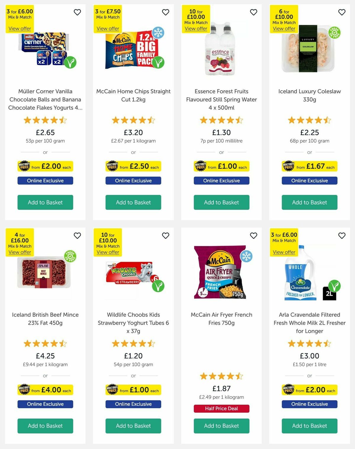 Iceland Offers from 14 November