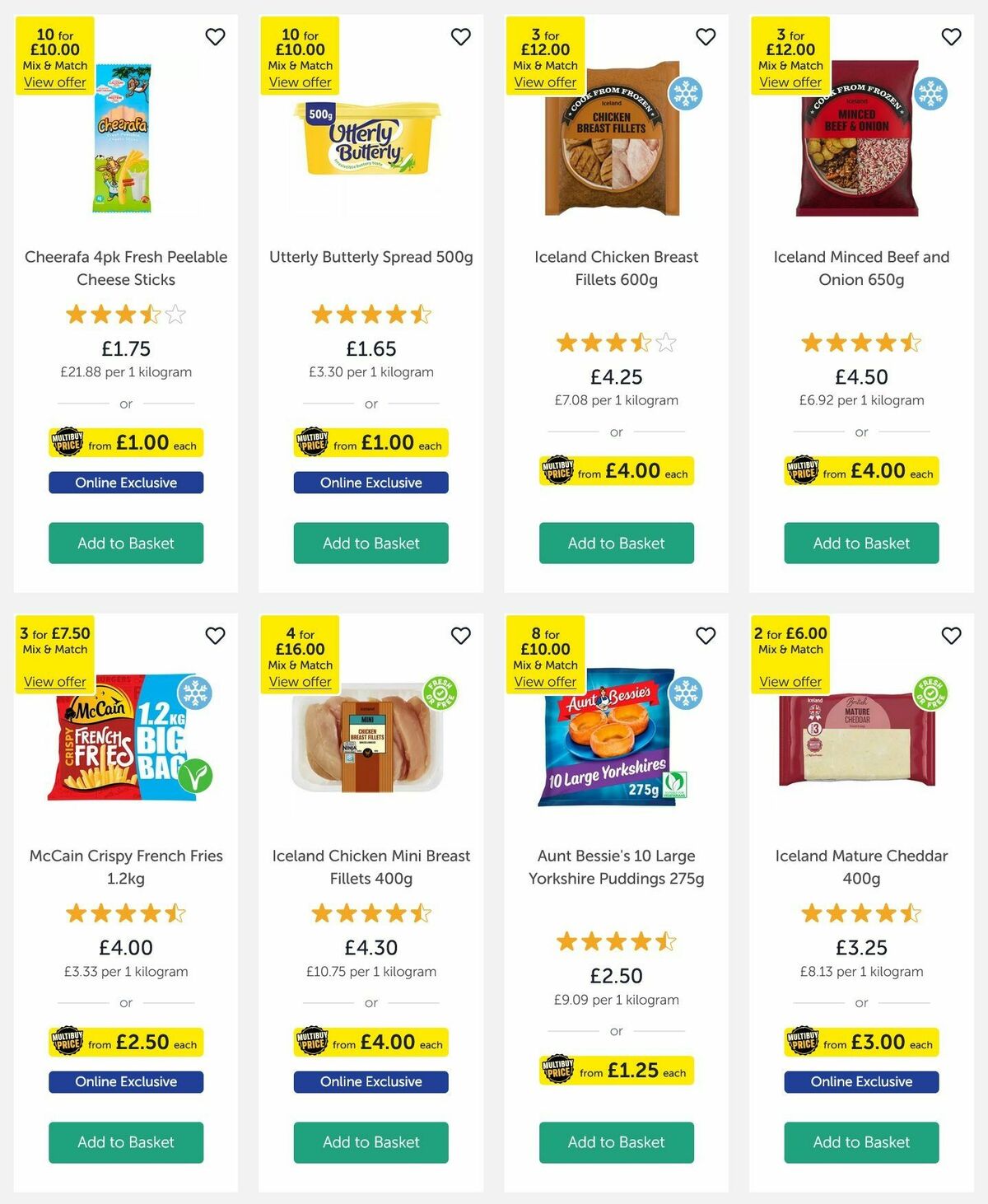 Iceland Offers from 14 November