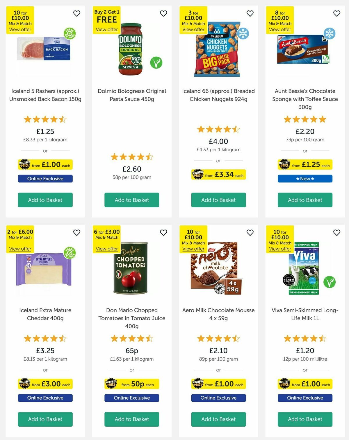 Iceland Offers from 21 November