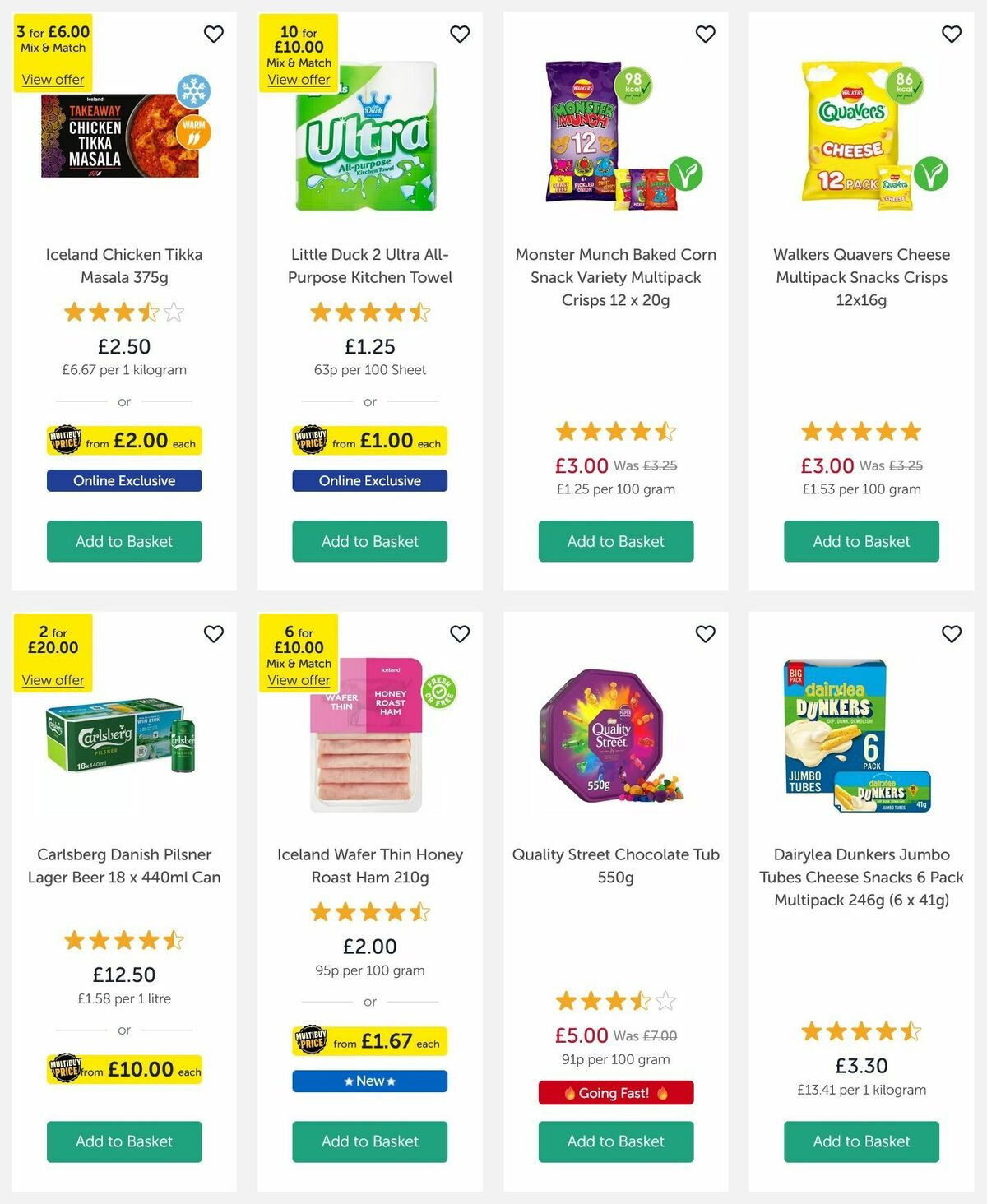 Iceland Offers from 21 November