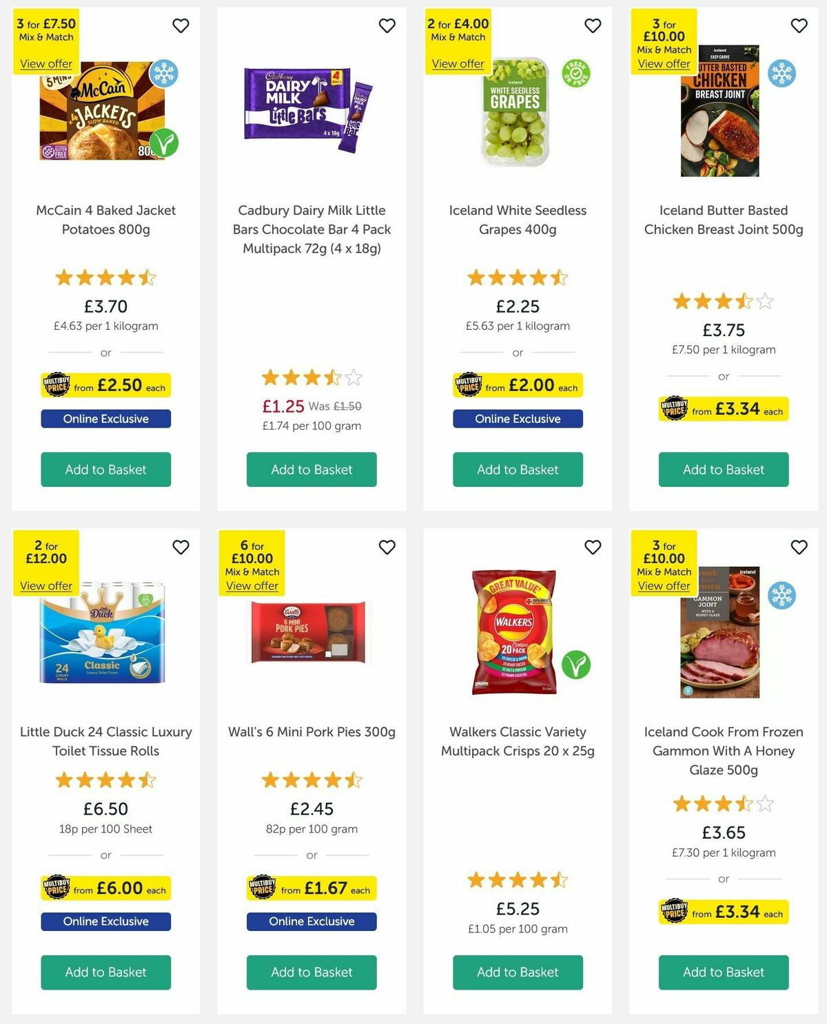 Iceland Offers from 21 November