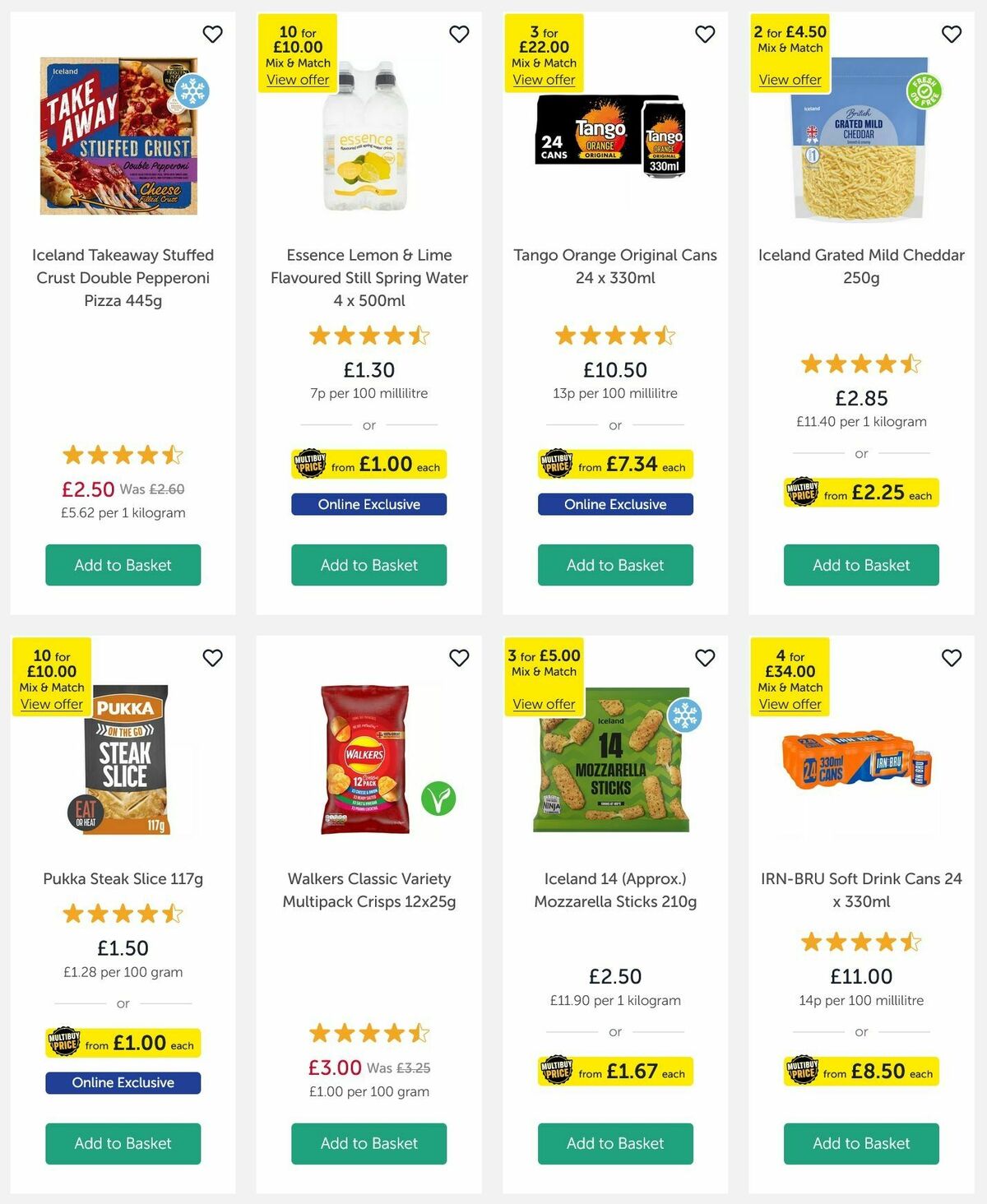 Iceland Offers from 21 November