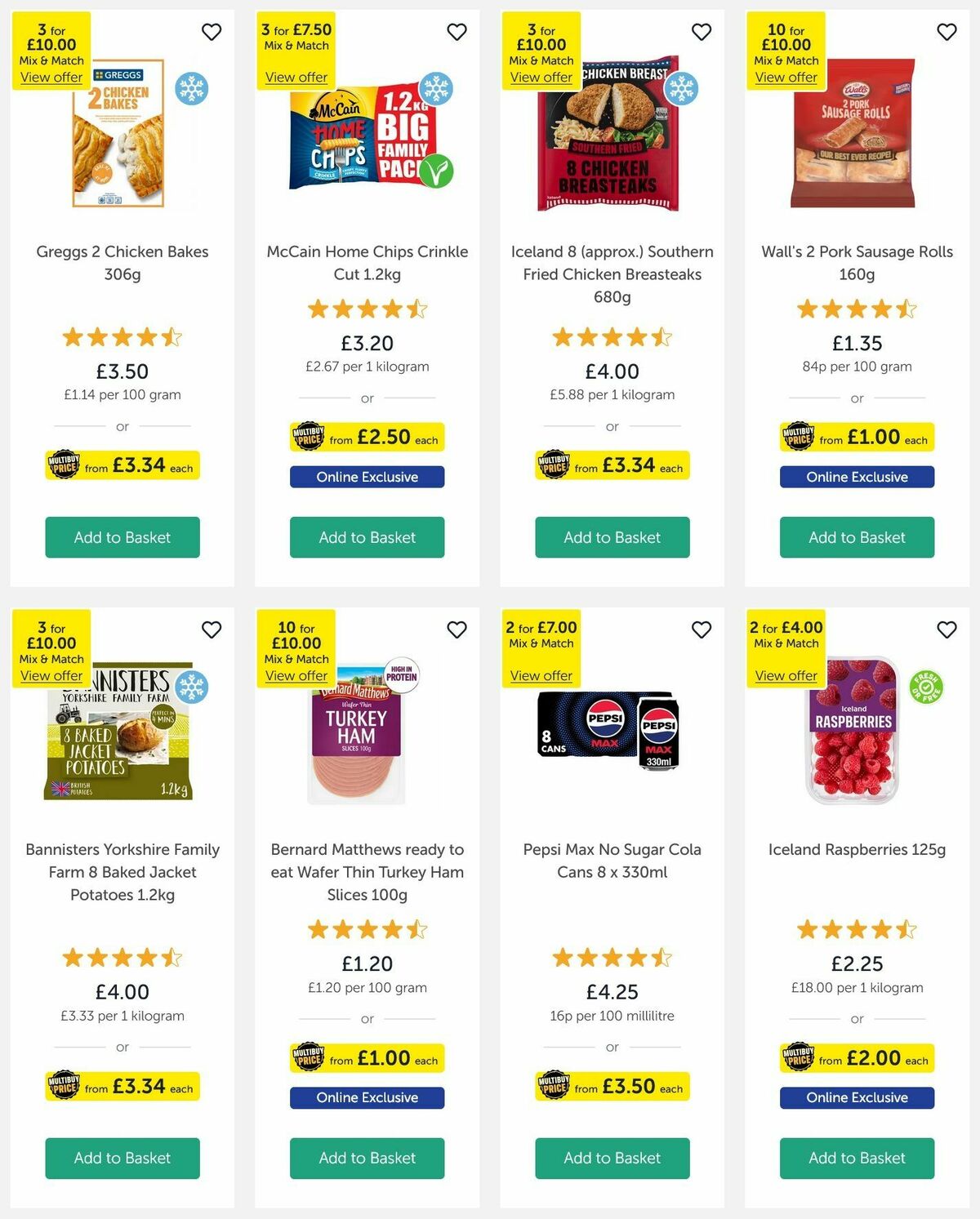 Iceland Offers from 21 November