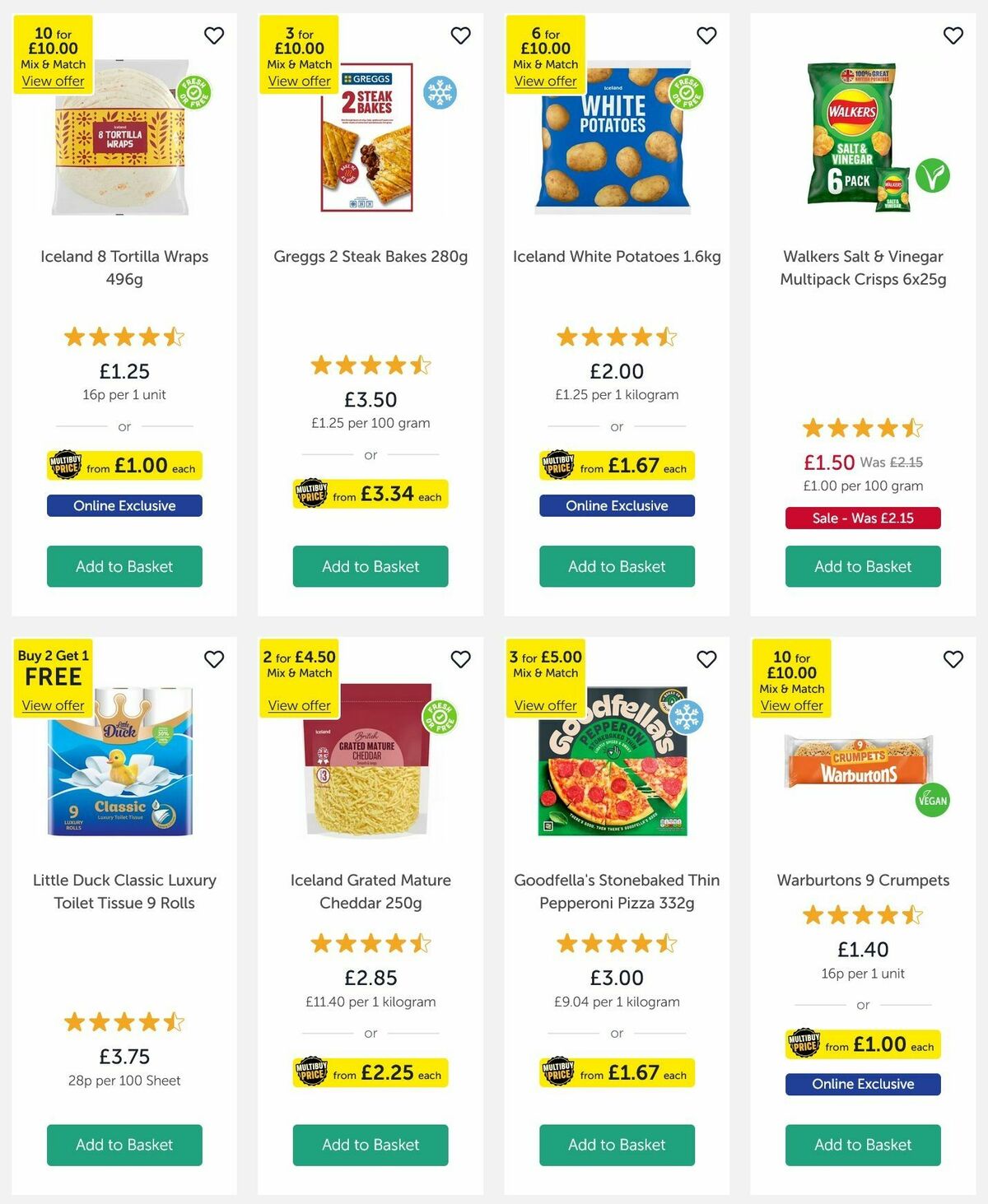 Iceland Offers from 21 November