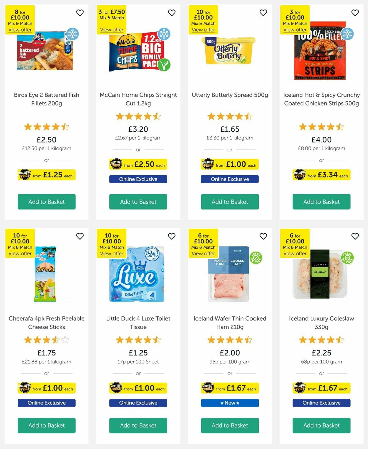 Iceland Offers from 21 November