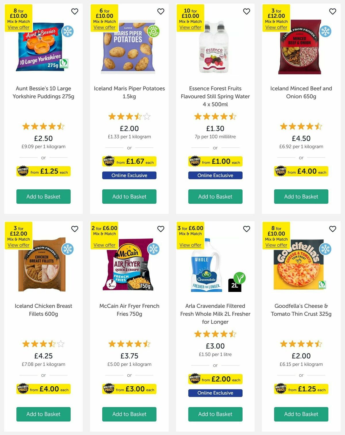 Iceland Offers from 21 November