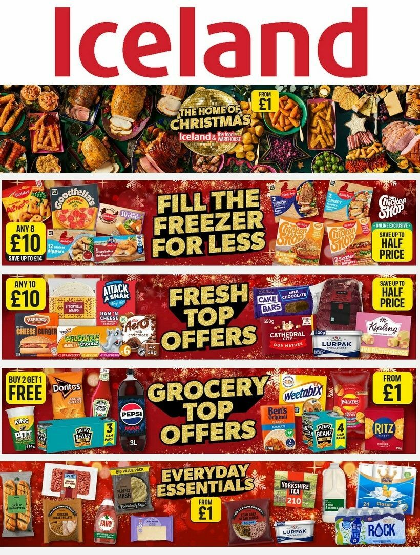 Iceland Offers from 3 December