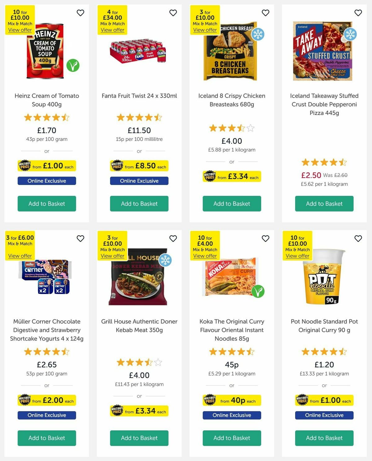 Iceland Offers from 3 December