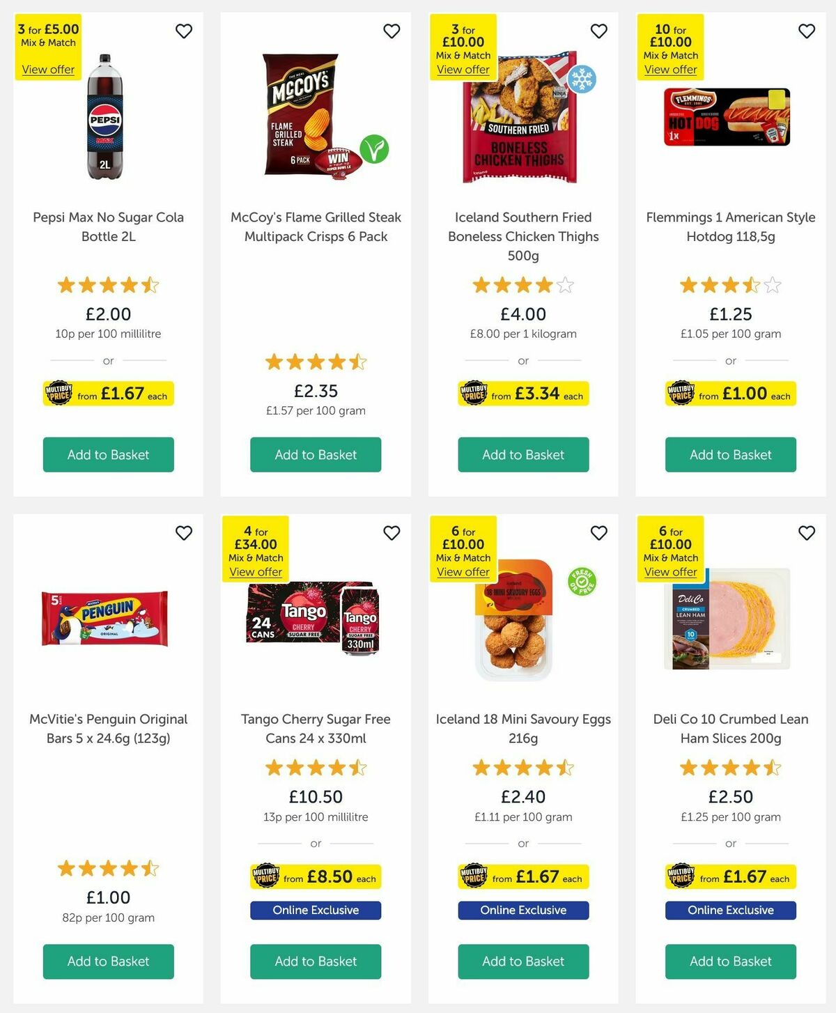 Iceland Offers from 3 December