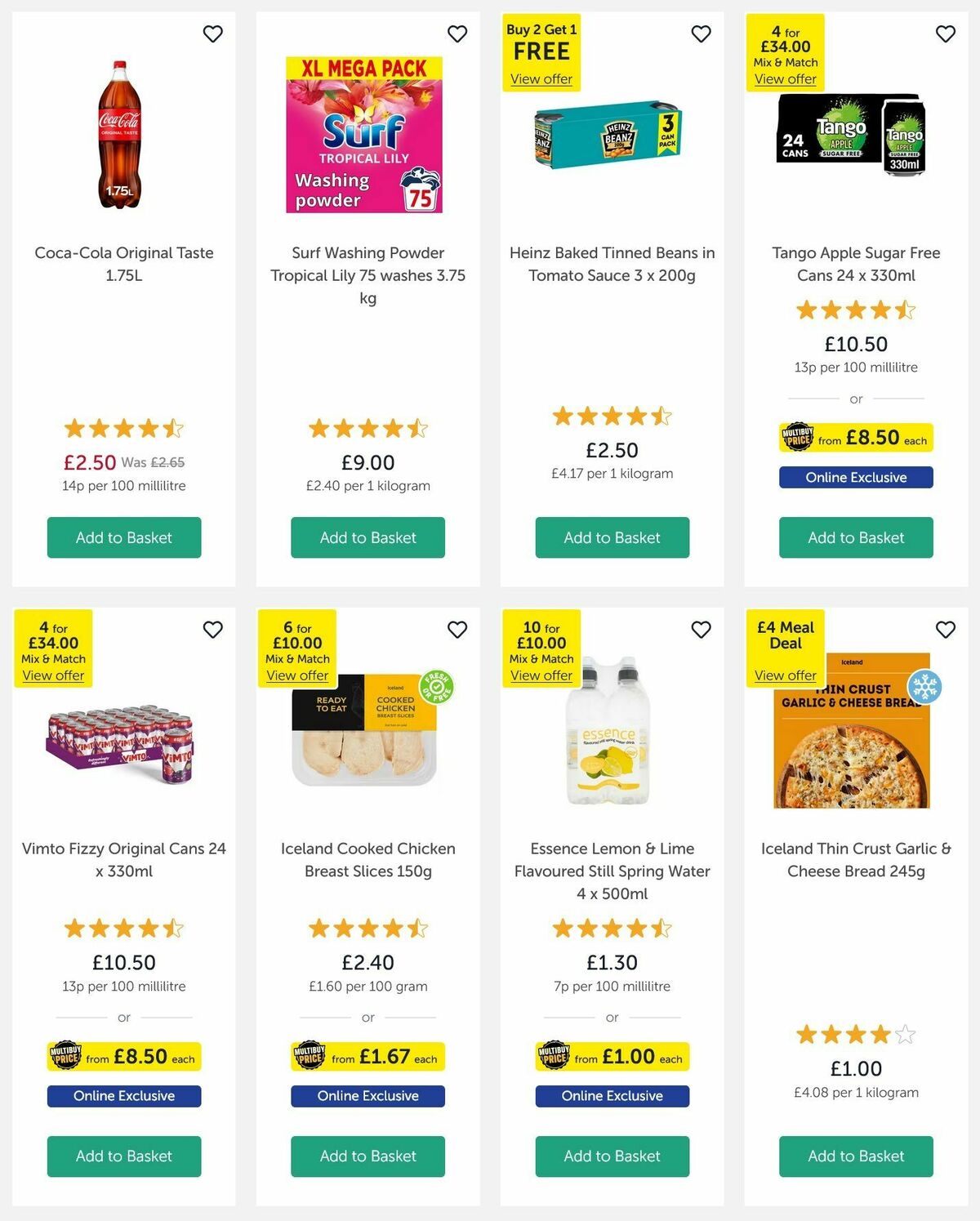 Iceland Offers from 3 December