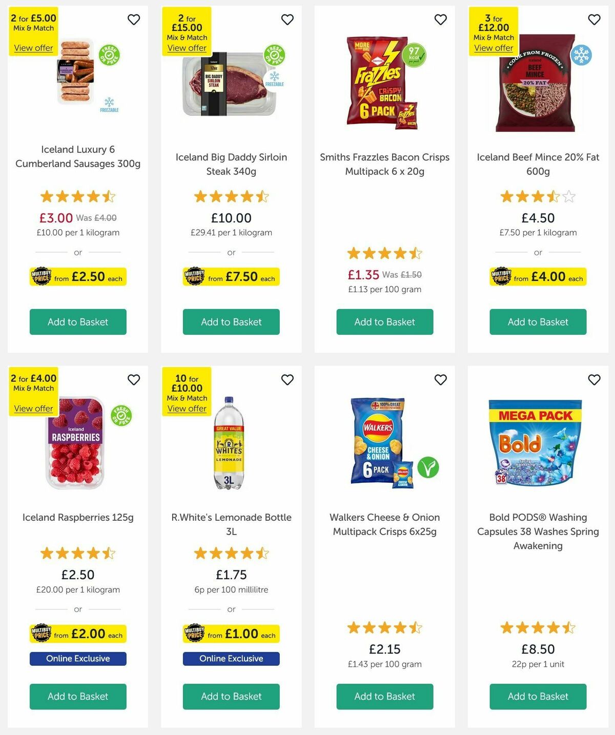 Iceland Offers from 3 December