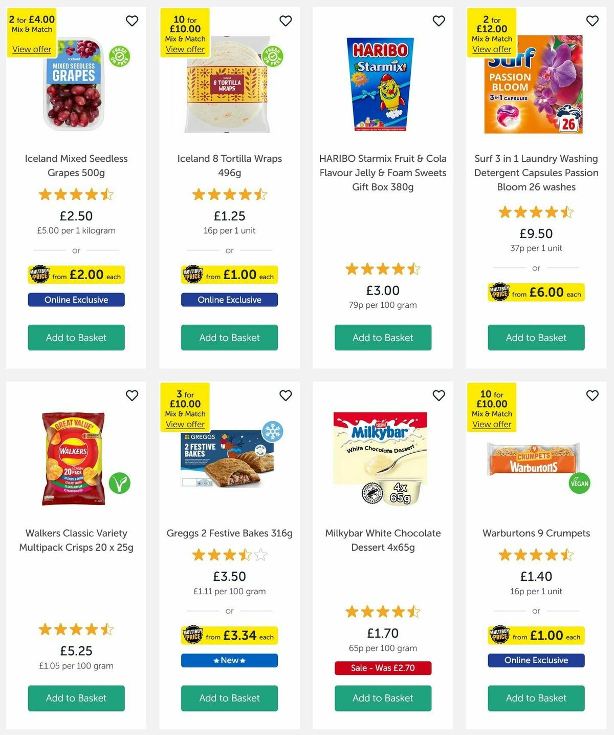 Iceland Offers from 3 December