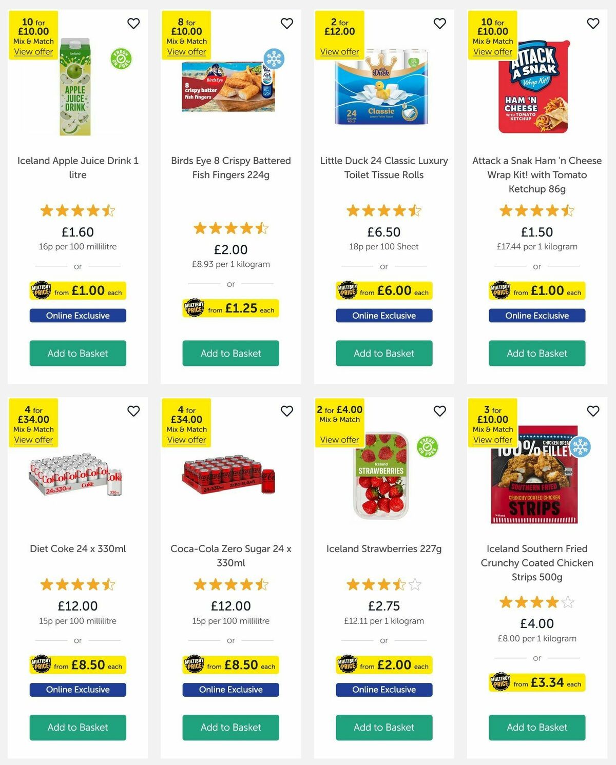 Iceland Offers from 3 December